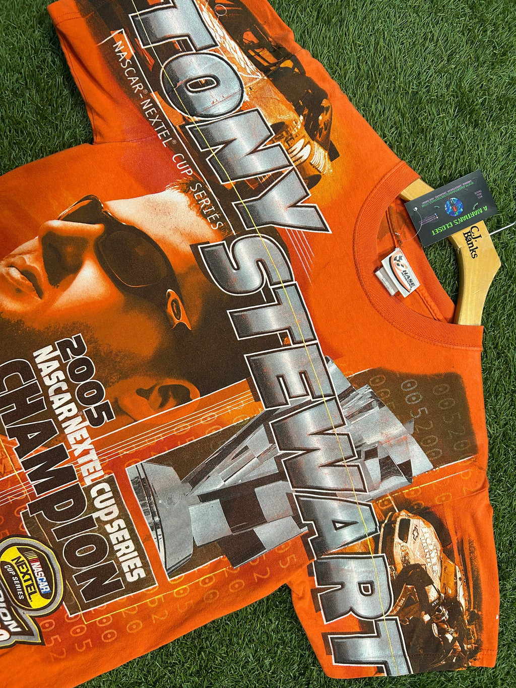 2005 NASCAR Nextel Cup Series Champion Tony Stewart AOP Tee