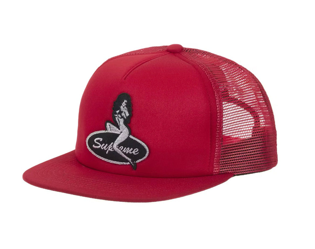 Supreme Metal Chino Girl Meshback 5 Panel Hat
