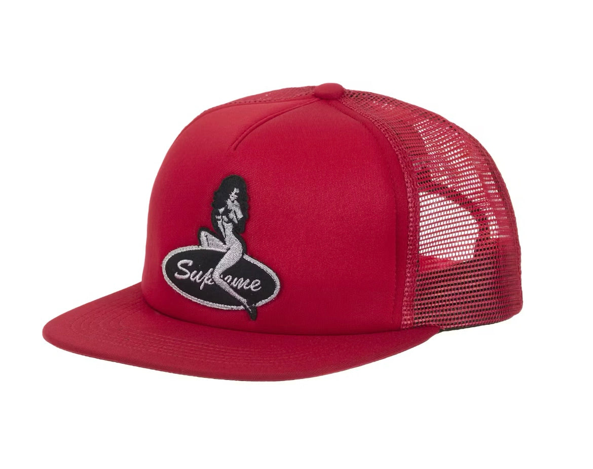 Supreme Metal Chino Girl Meshback 5 Panel Hat