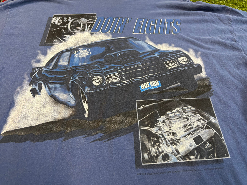 1998 Hot Rod Magazine Drag Racing Series T-shirt Size XL