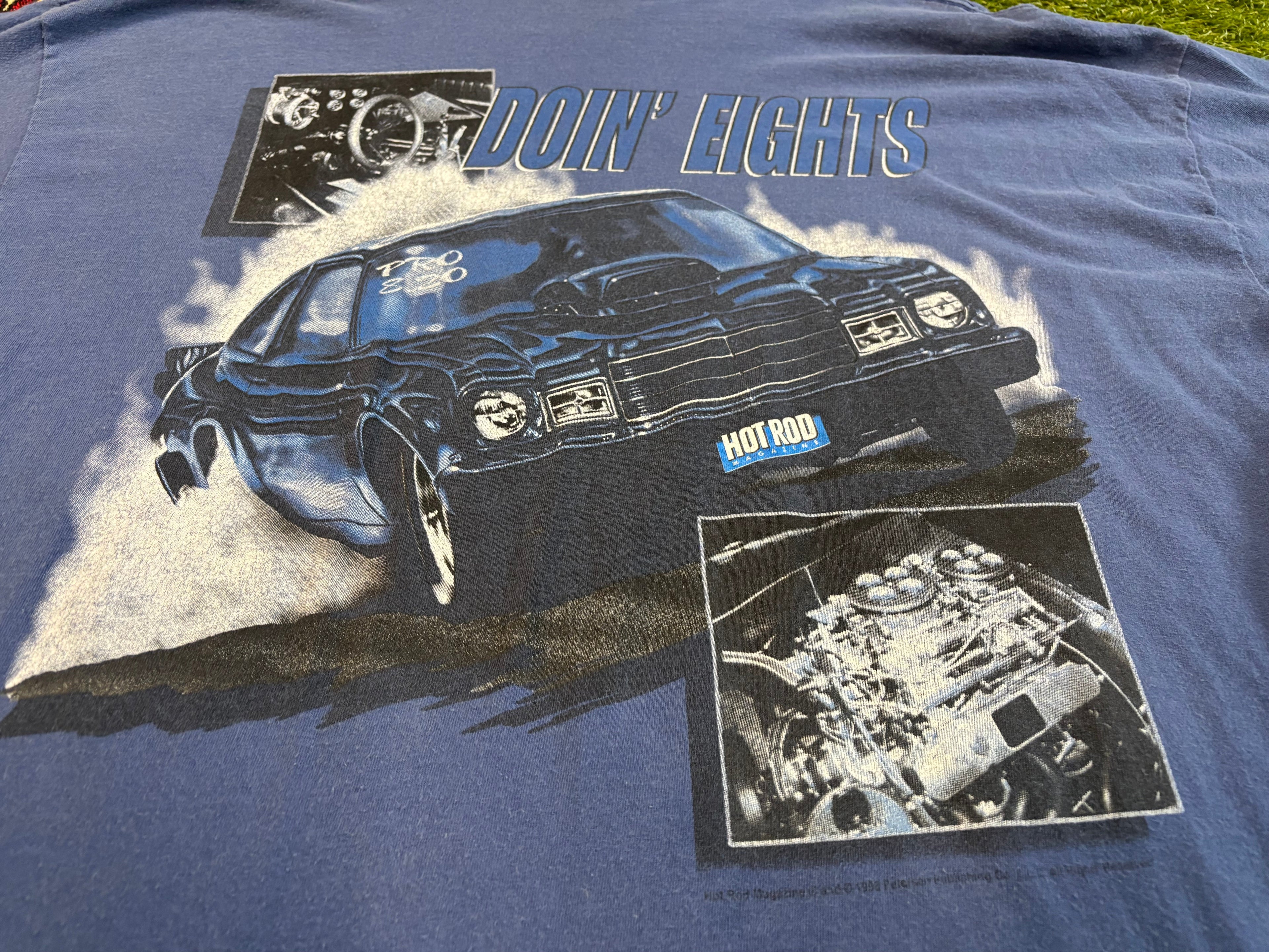 1998 Hot Rod Magazine Drag Racing Series T-shirt Size XL