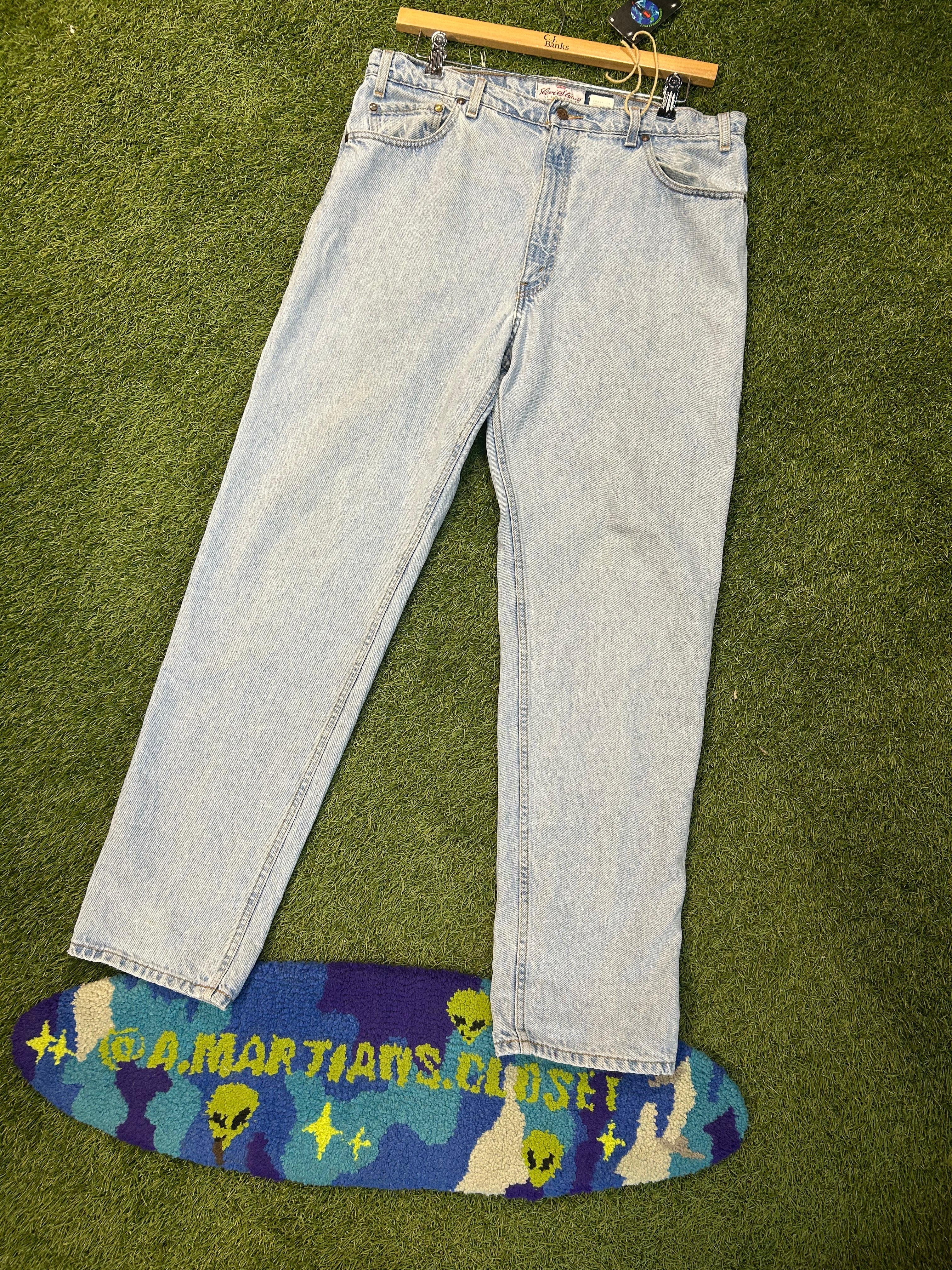 Vintage Orange Tab Levi Blue Jeans 540s