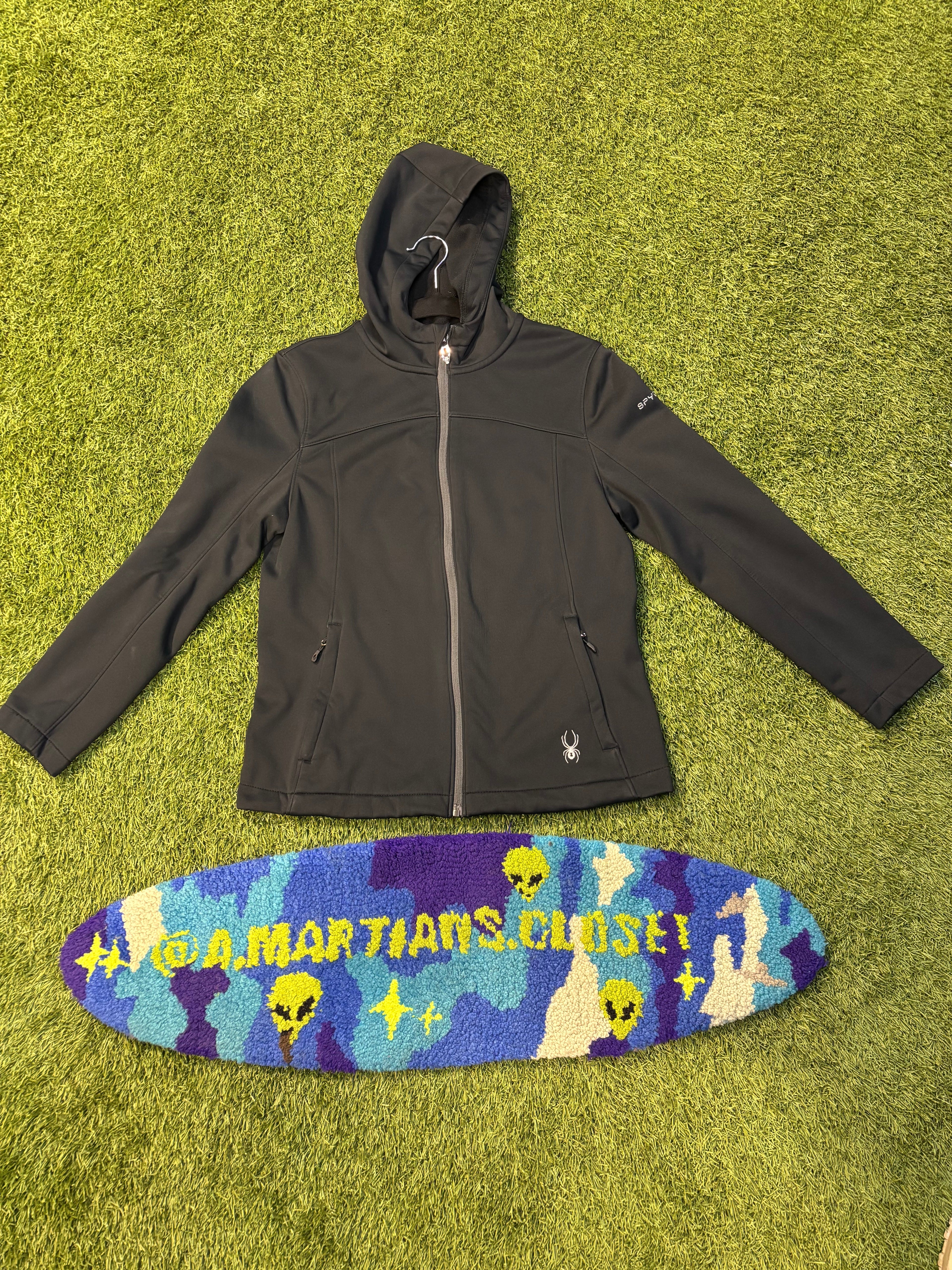 Black Womans Spider Brand Jacket Size Medium