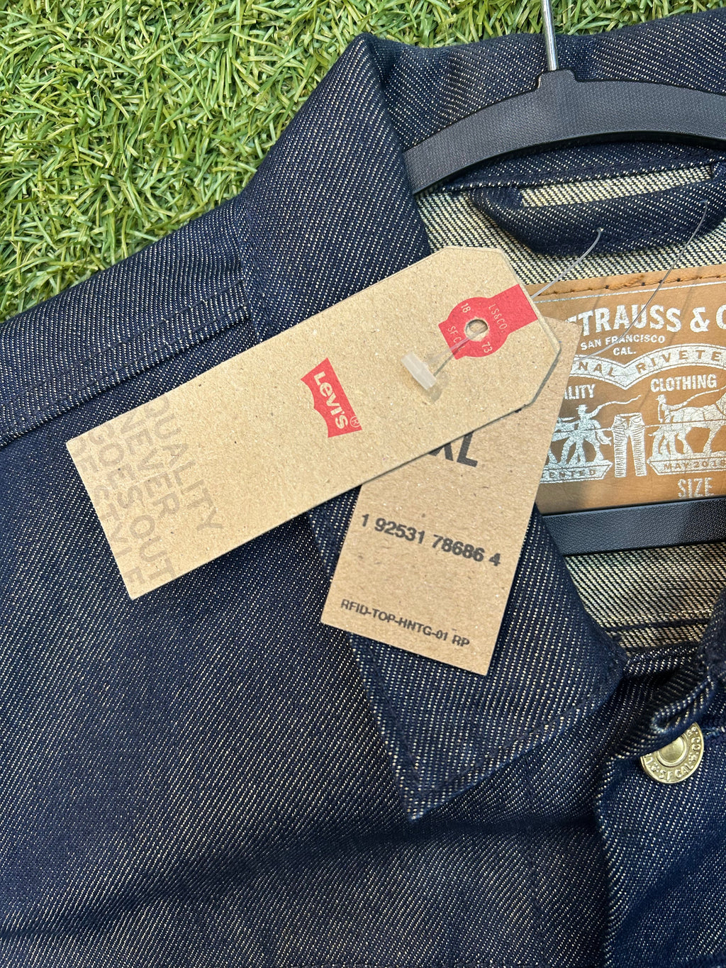 Levi’s Gold Weft Blue Jean Denim Jacket