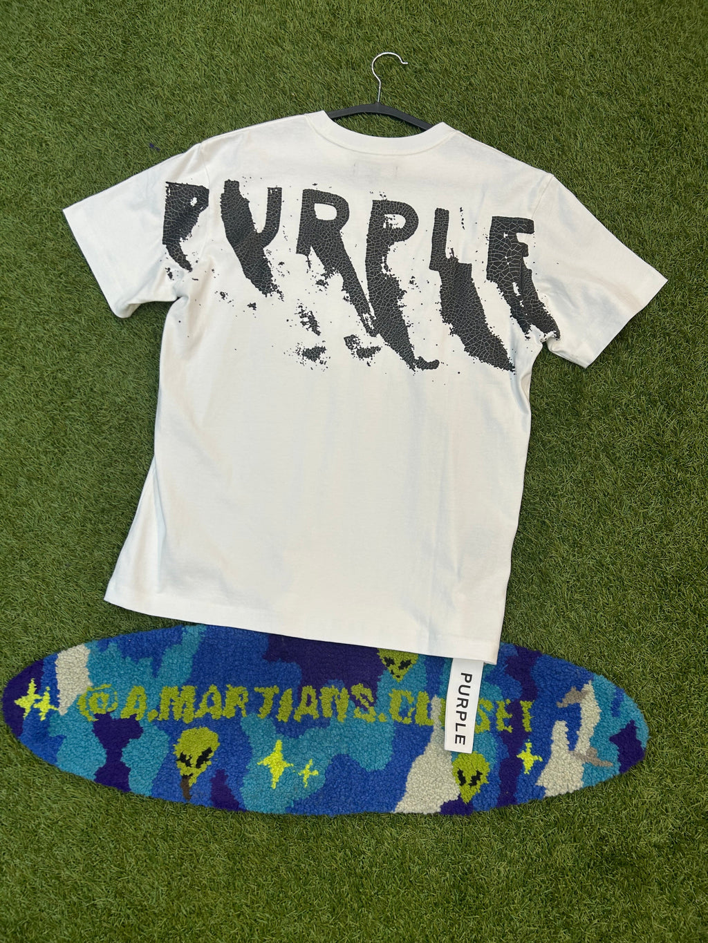 Purple The Brand Big Logo On The Back Tee