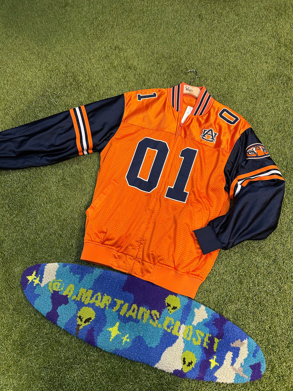 Vintage Auburn University Zip Jacket