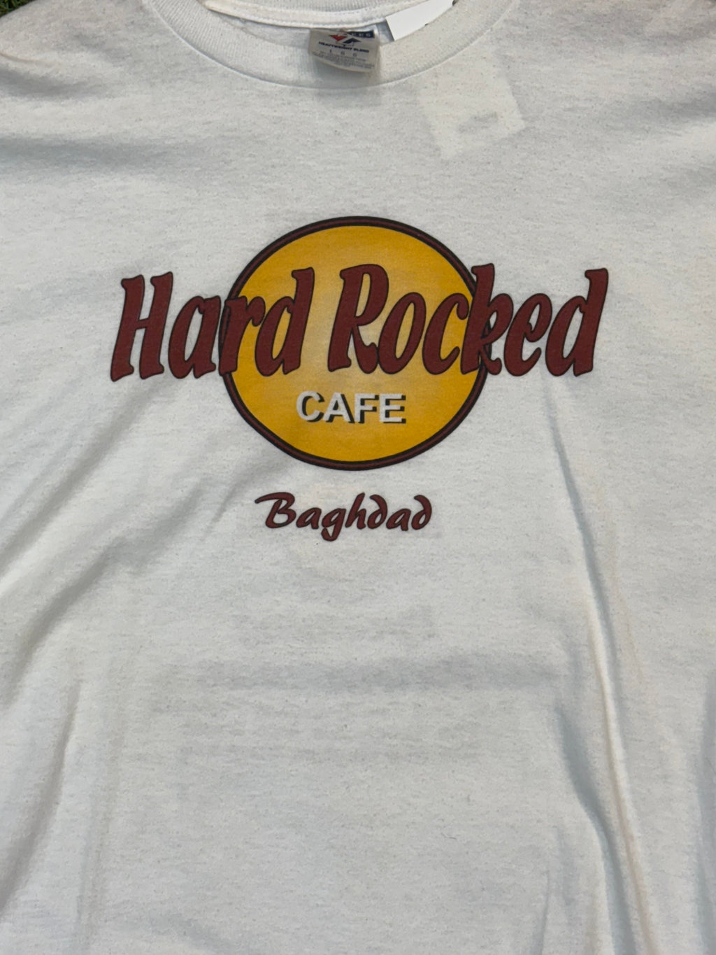 Jerzees “Hard Rocked” Cafe Baghdad Tee