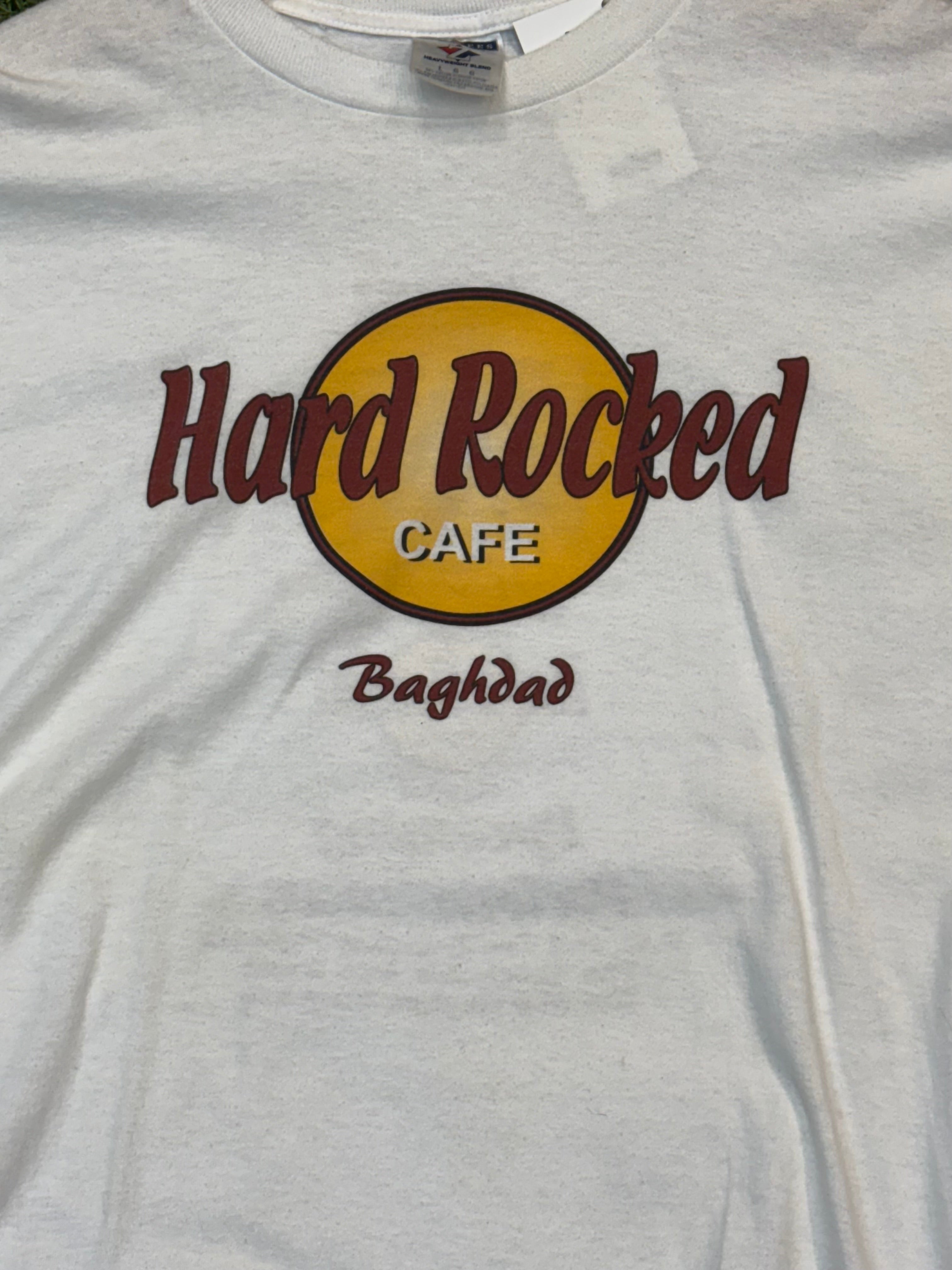 Jerzees “Hard Rocked” Cafe Baghdad Tee