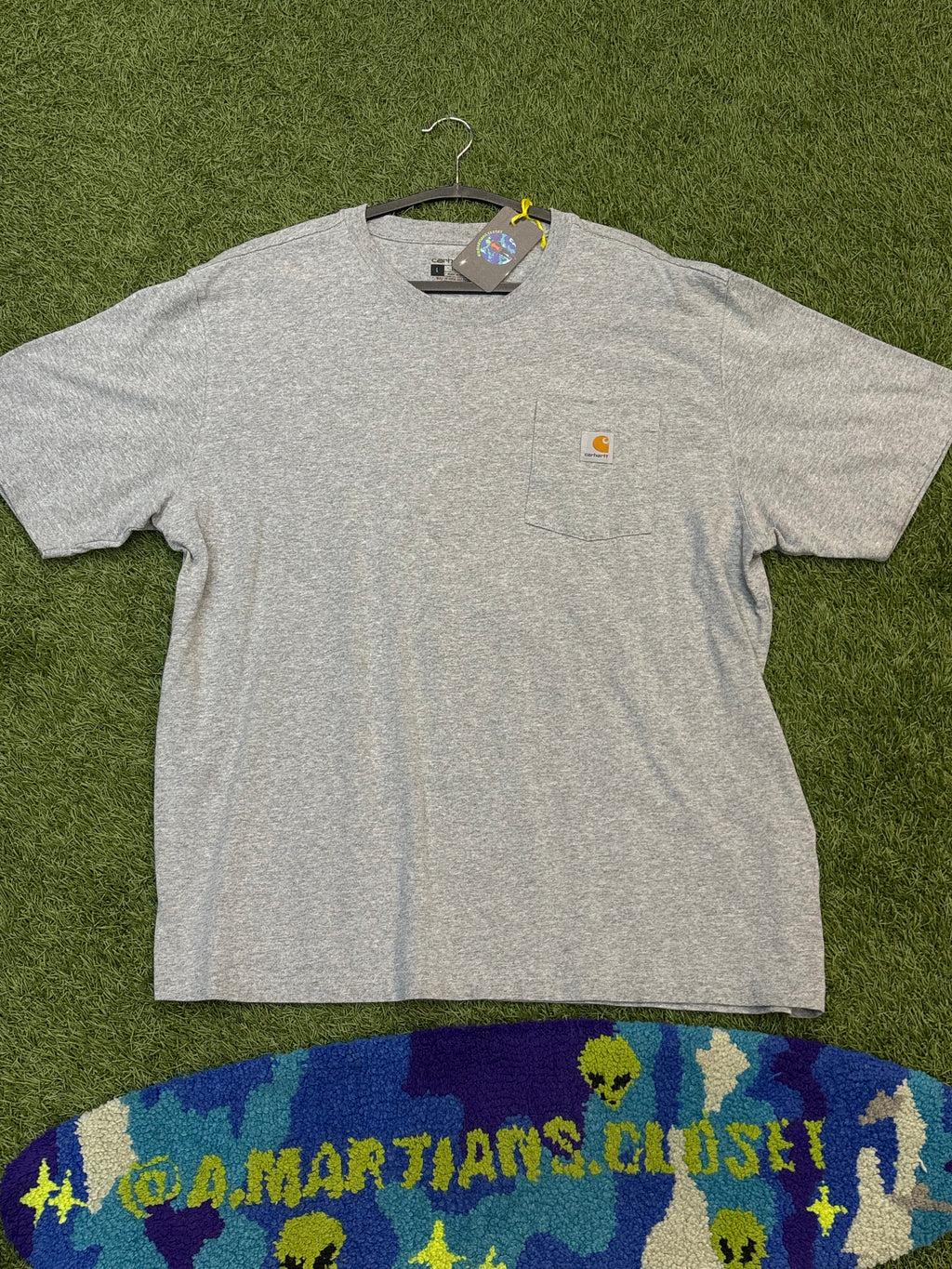 Carhartt Grey Pocket Long Sleeve