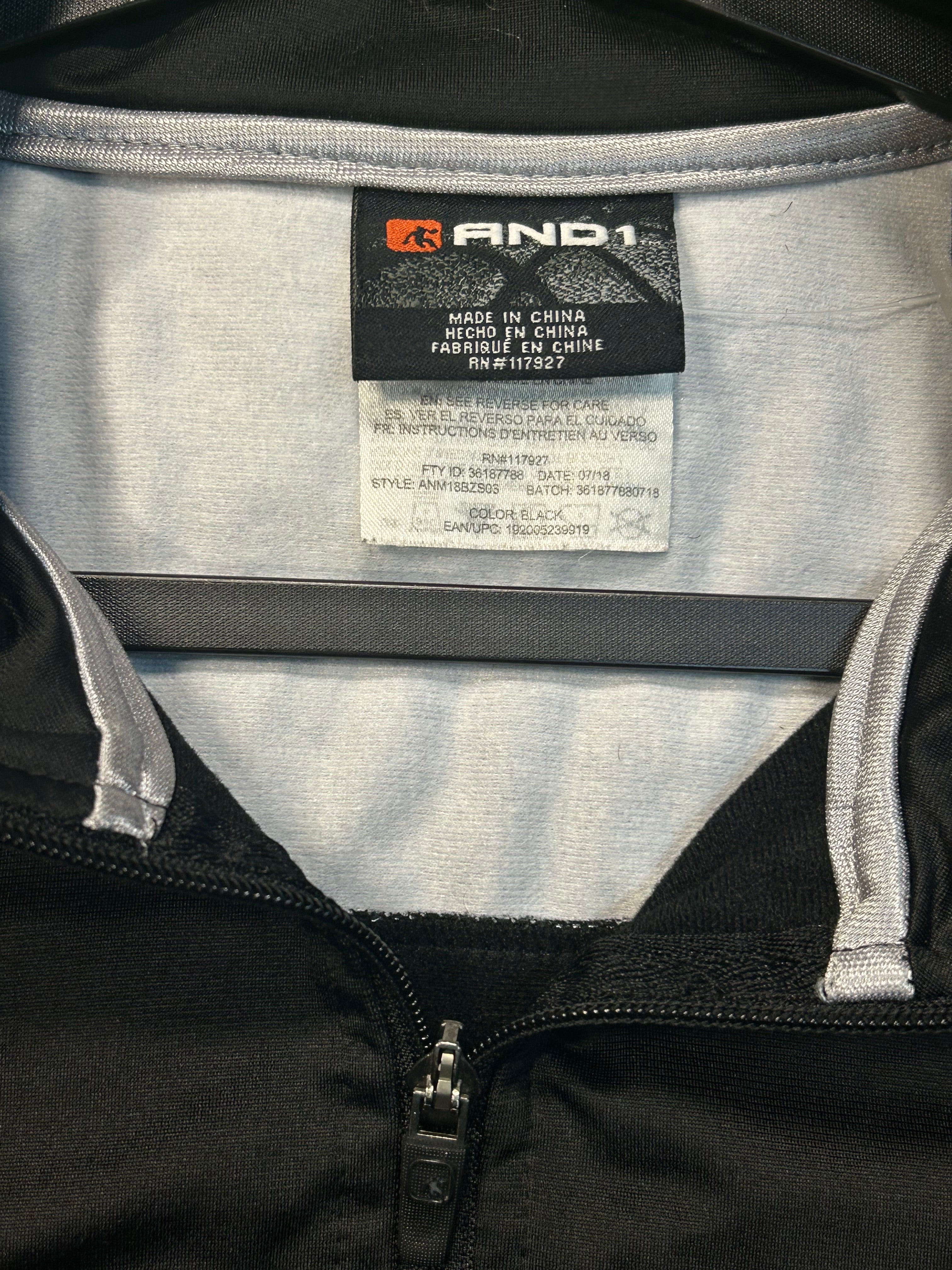Y2K And1 Track Zipup Jacket