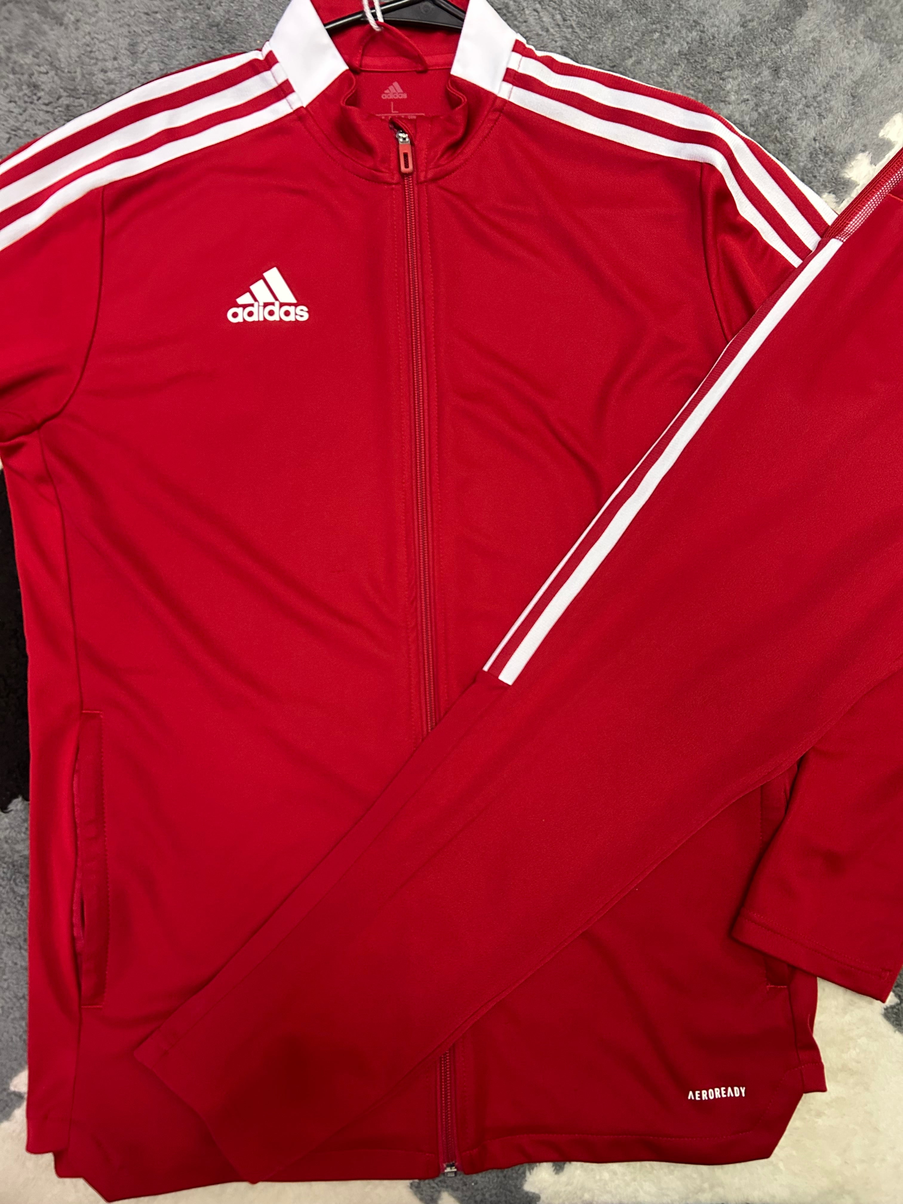 Retro Style Adidas Track Suit W/Bottoms