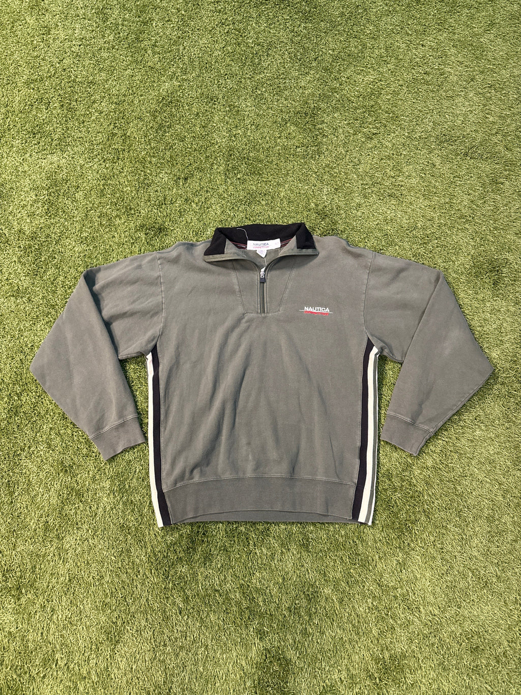 Y2K “NAITICA” QTR ZIP SWEATSHIRT
