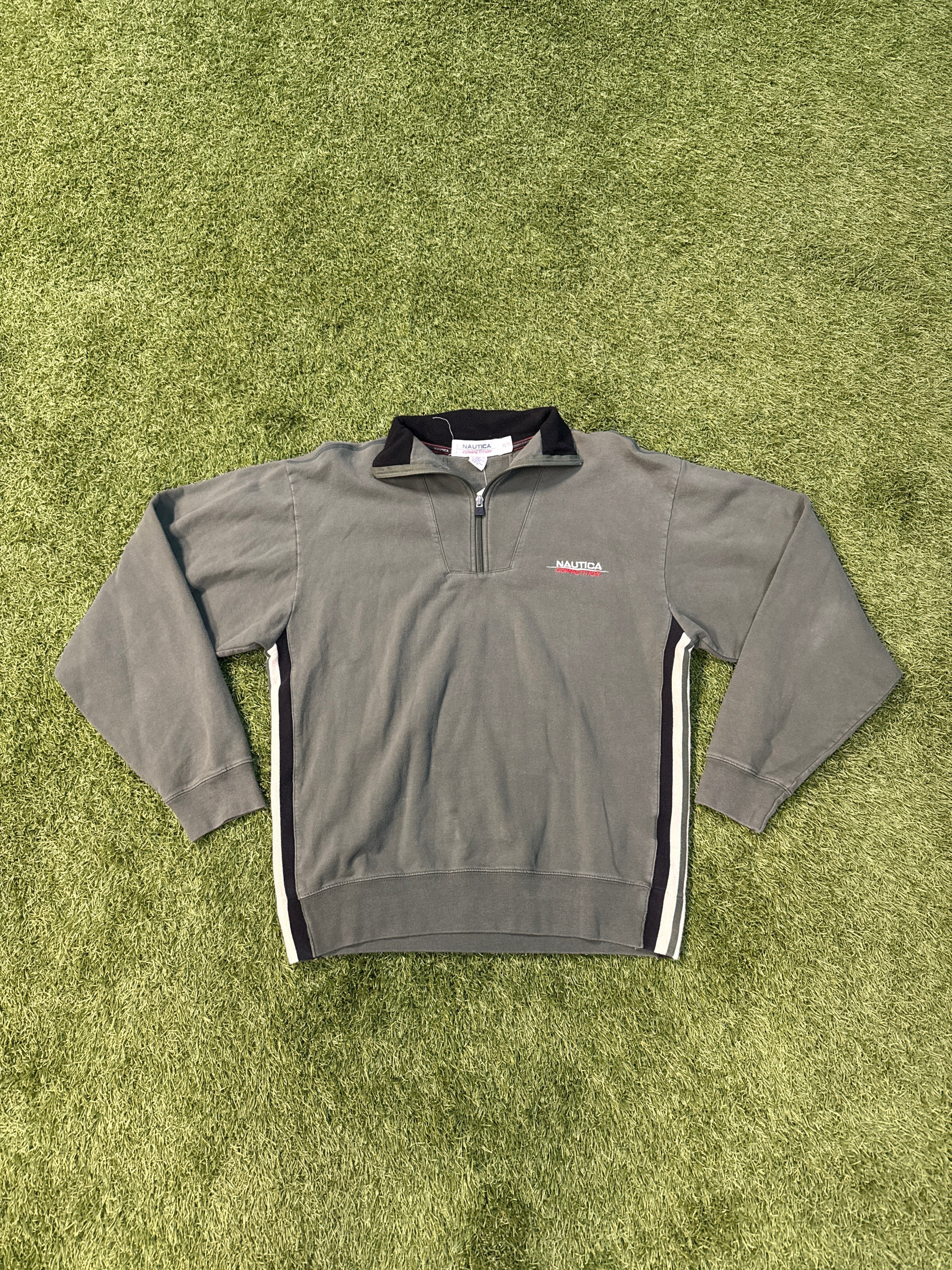 Y2K “NAITICA” QTR ZIP SWEATSHIRT