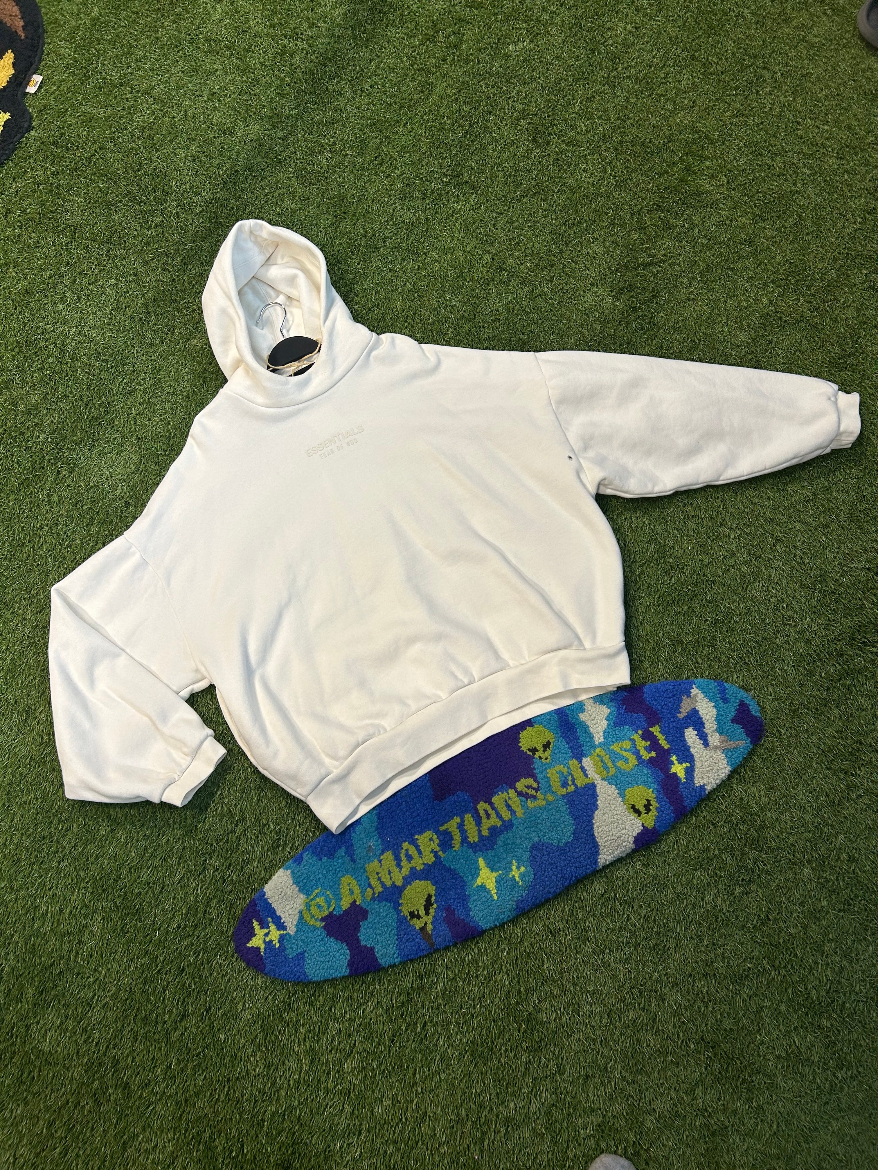 Fear Of God Essentials Light Cream Hoodie