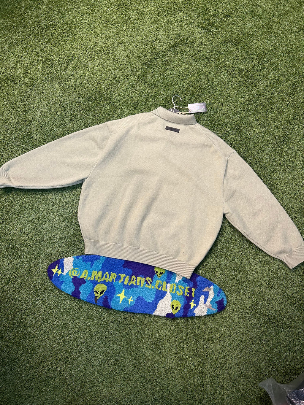 Fear Of God Essentials Oversized Collard Crewneck