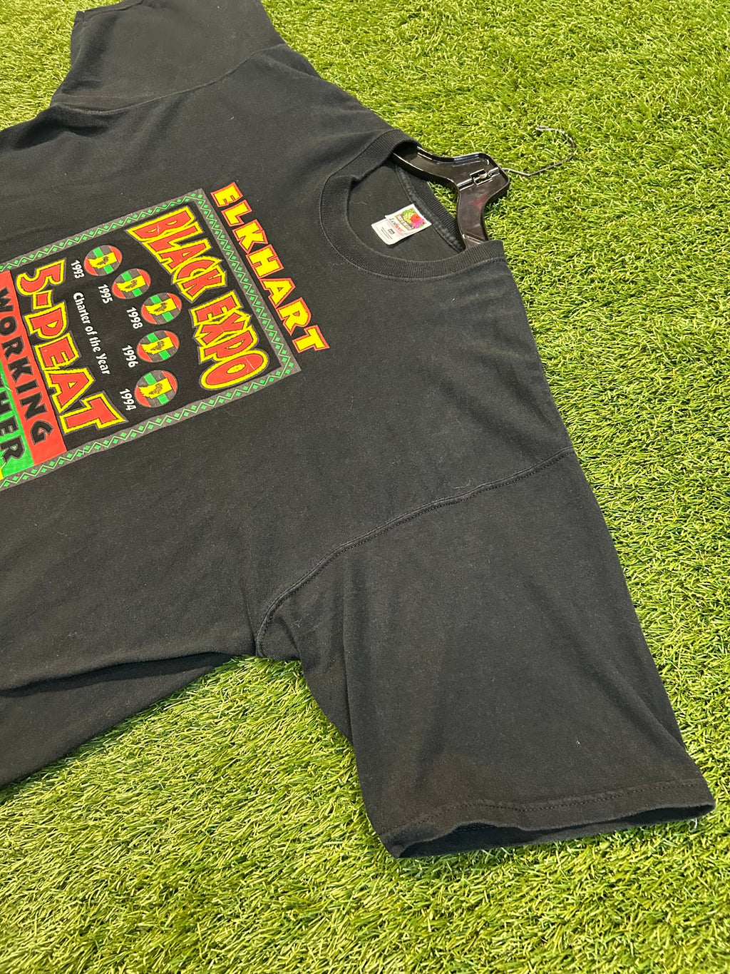 Vintage 1998 Elkhart Black Expo Tee