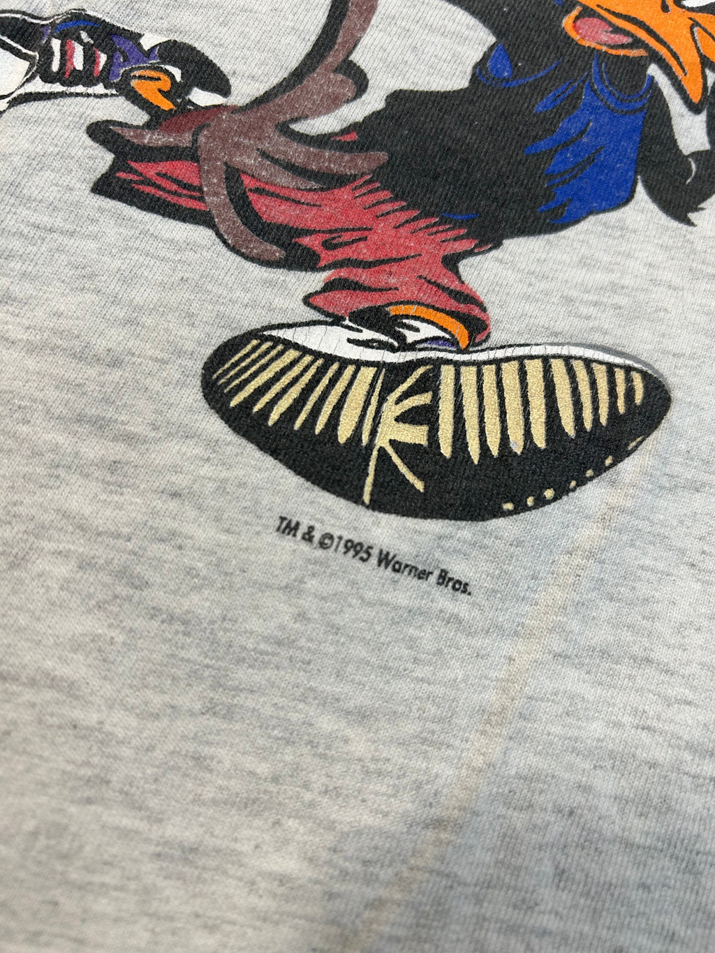Rare Vintage 1995 Looney Toons You Don’t Want None Of This Tee
