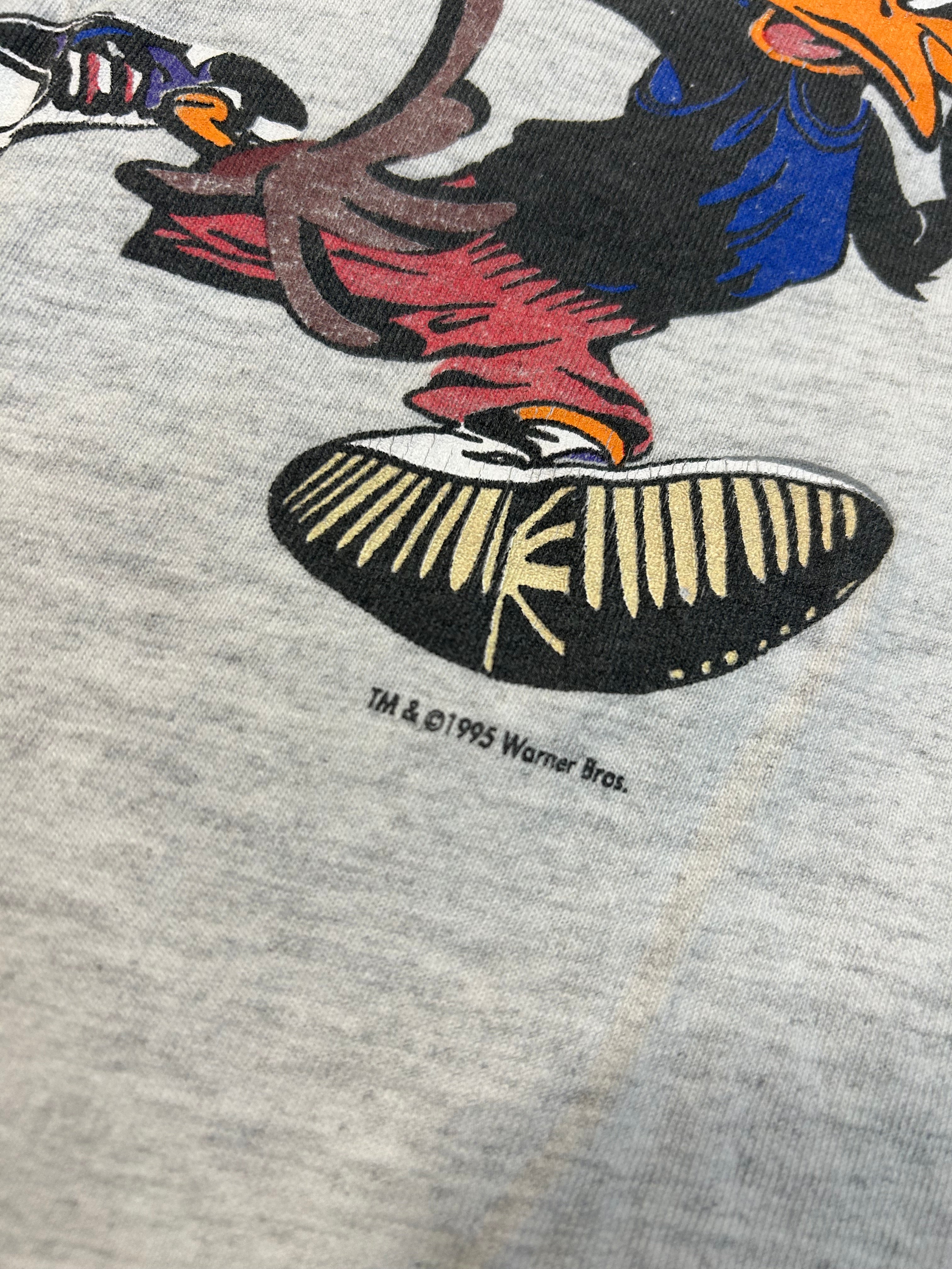 Rare Vintage 1995 Looney Toons You Don’t Want None Of This Tee