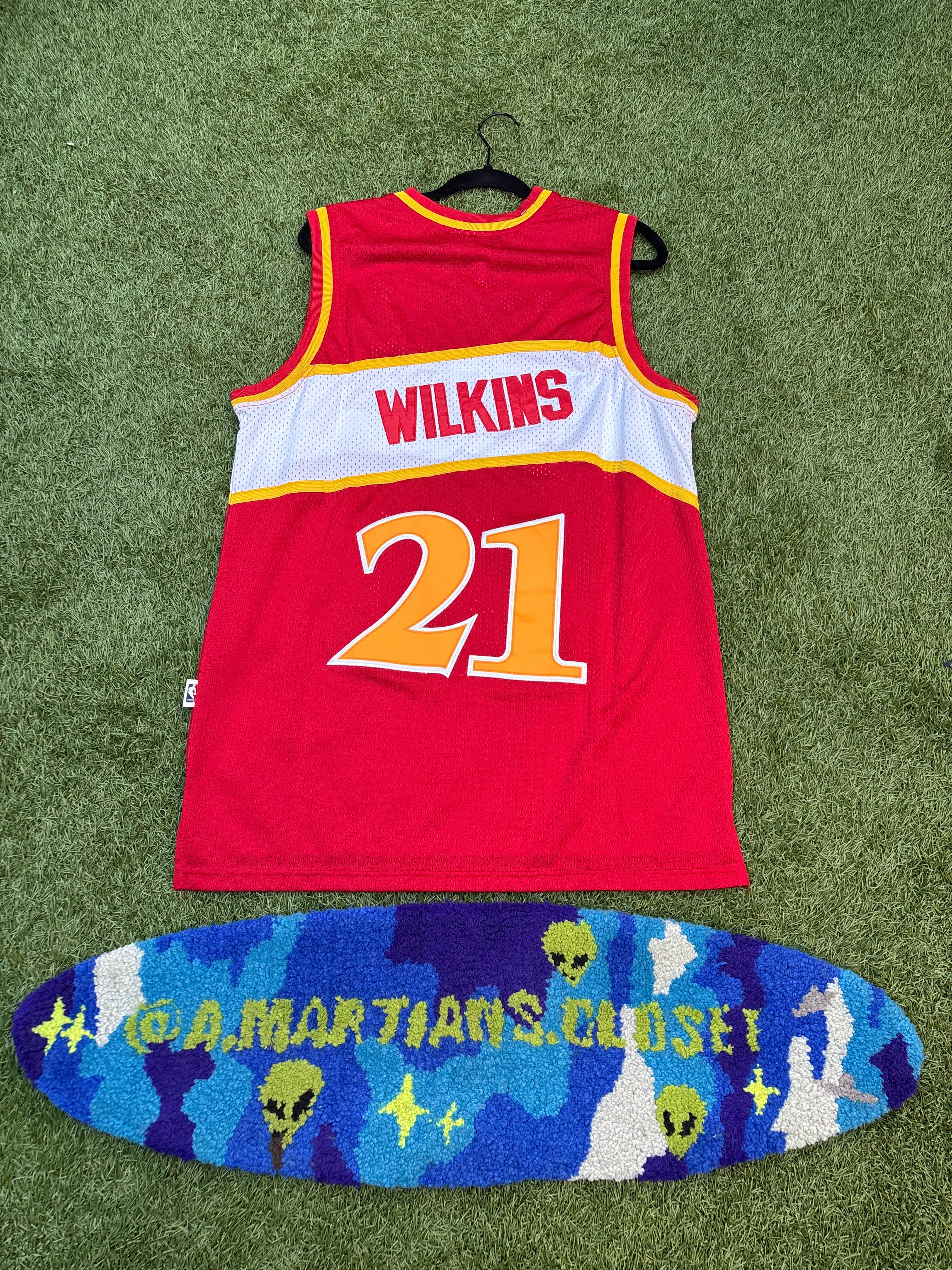 Atlanta Hawks D. Wilkins Hardwood Classics Jersey