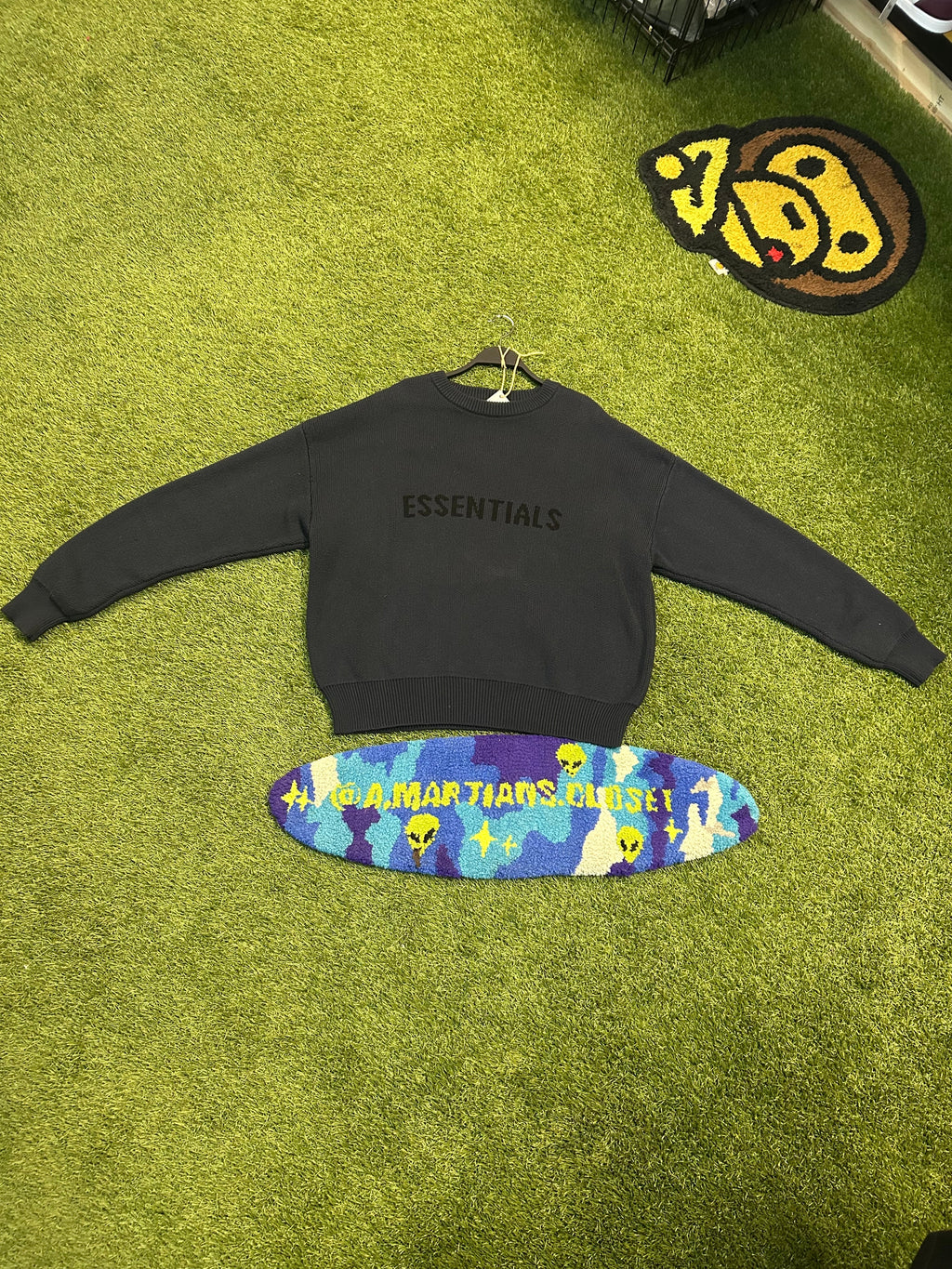 Fear Of Good Essentials Knitted Sweater Navy Blue