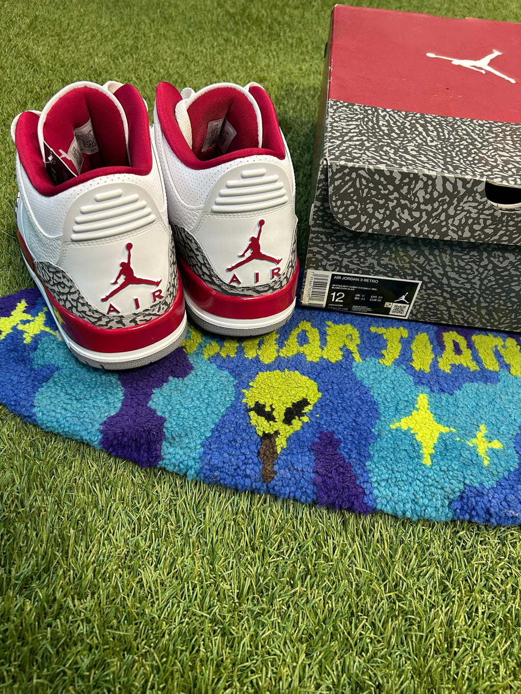 Jordan Retro 3 Cardinal Reds(Used)