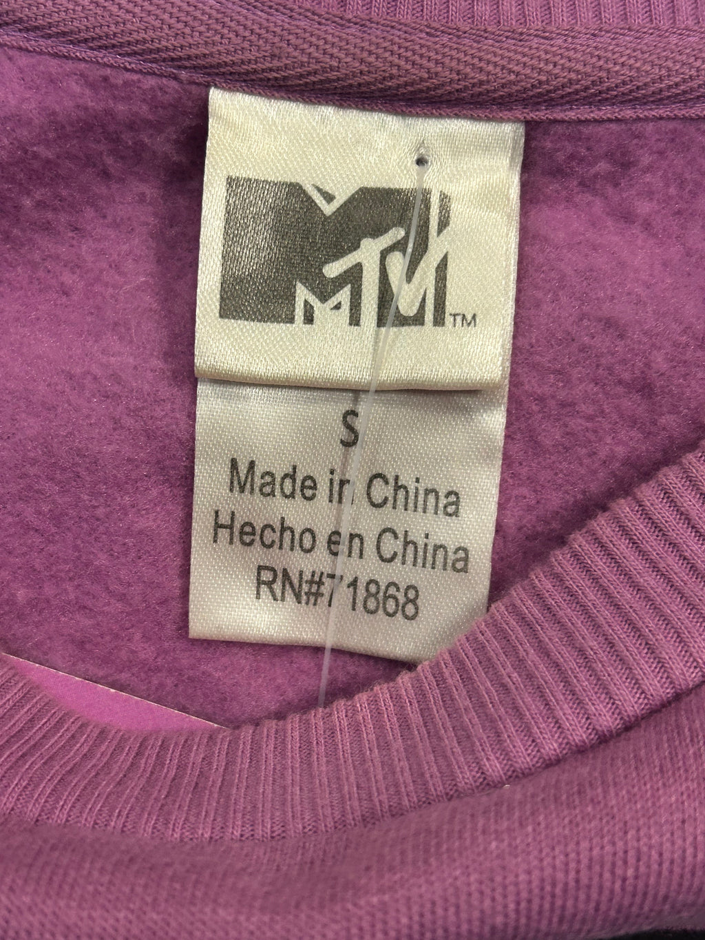 2019 MTV Women’s Crop Crewneck