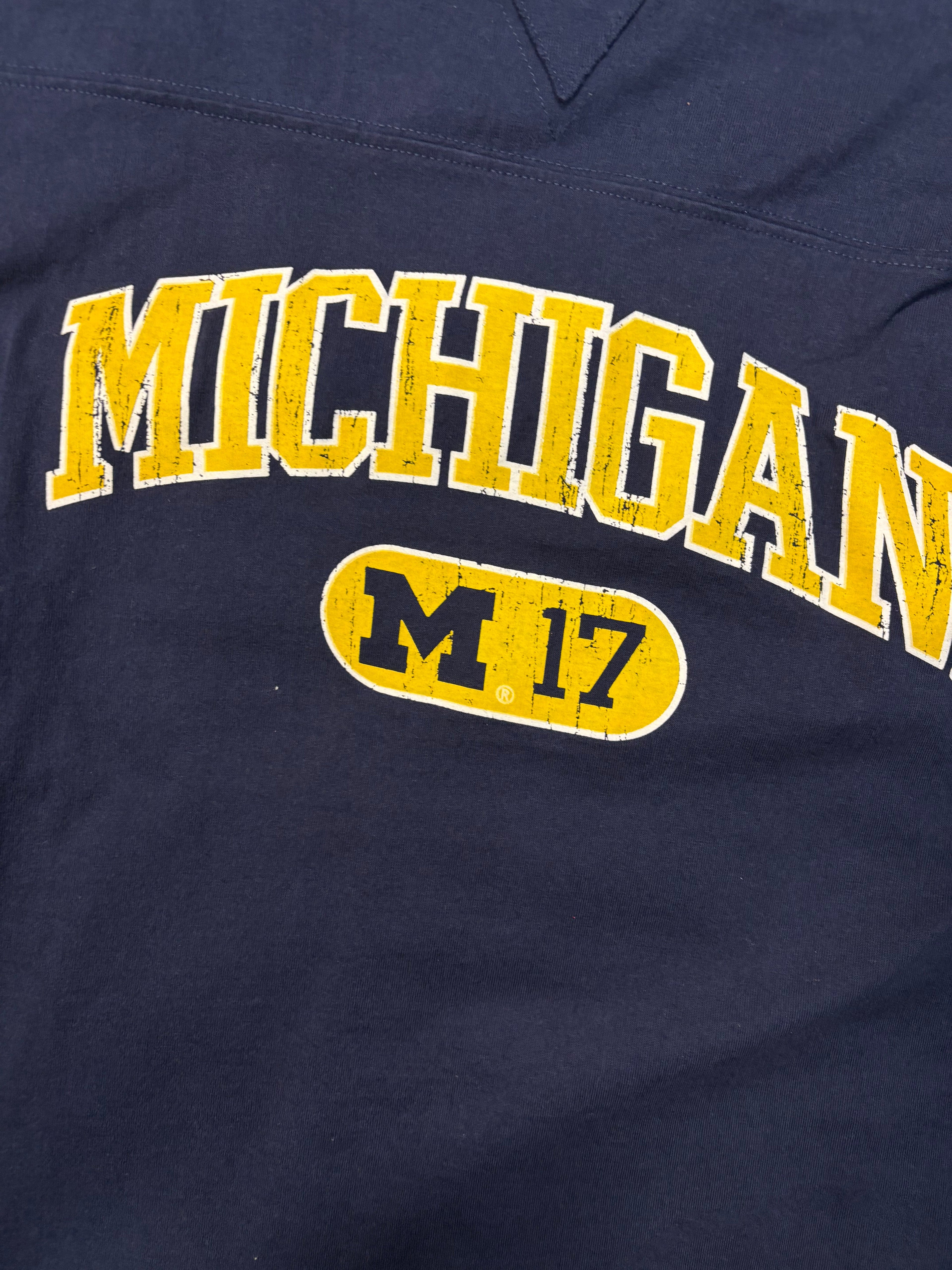 Vintage Michigan University L/Sleeve J America Tee