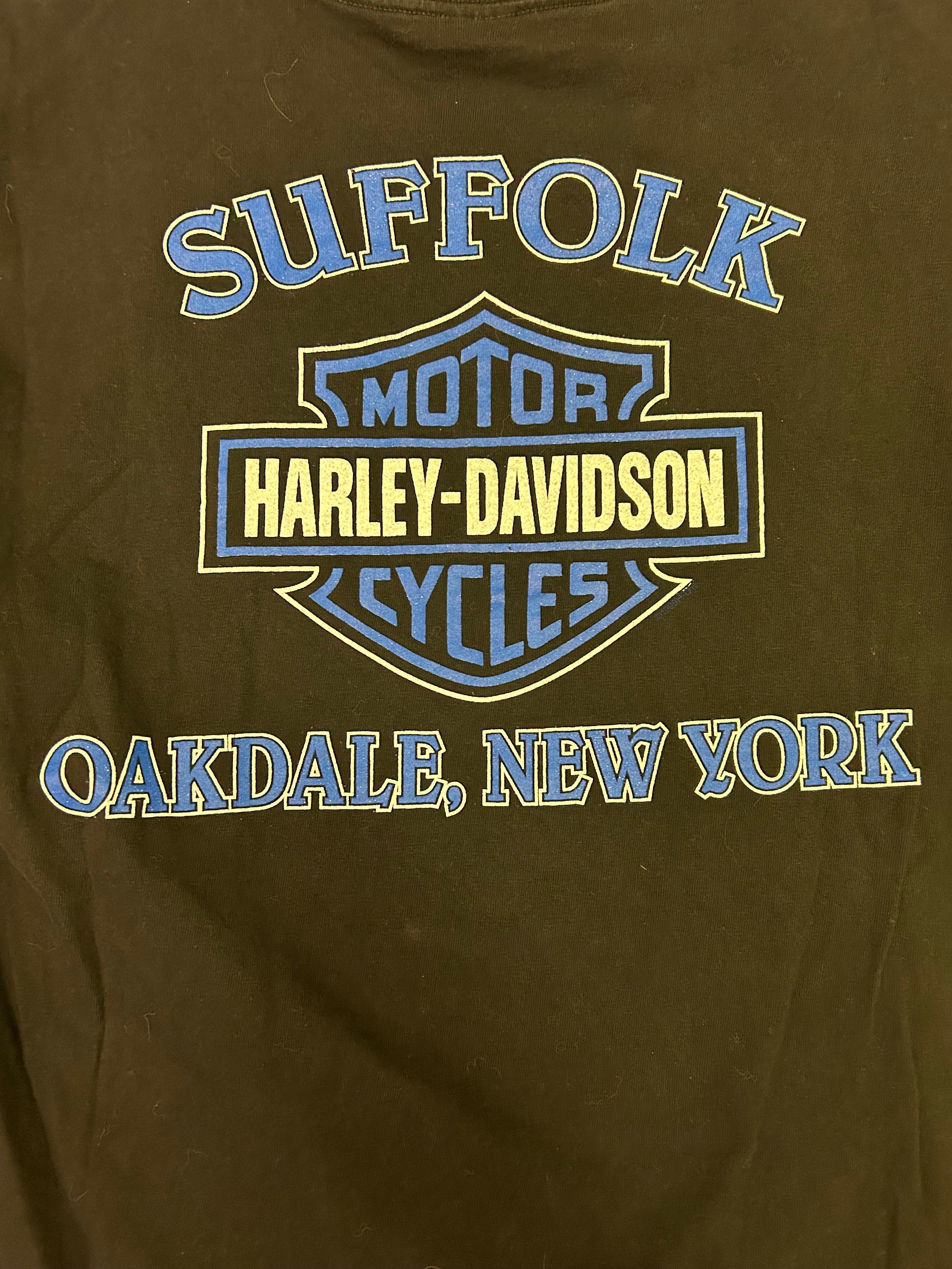 Vintage 1999 Fathead Harley Davidson Oakdale, New York Tee
