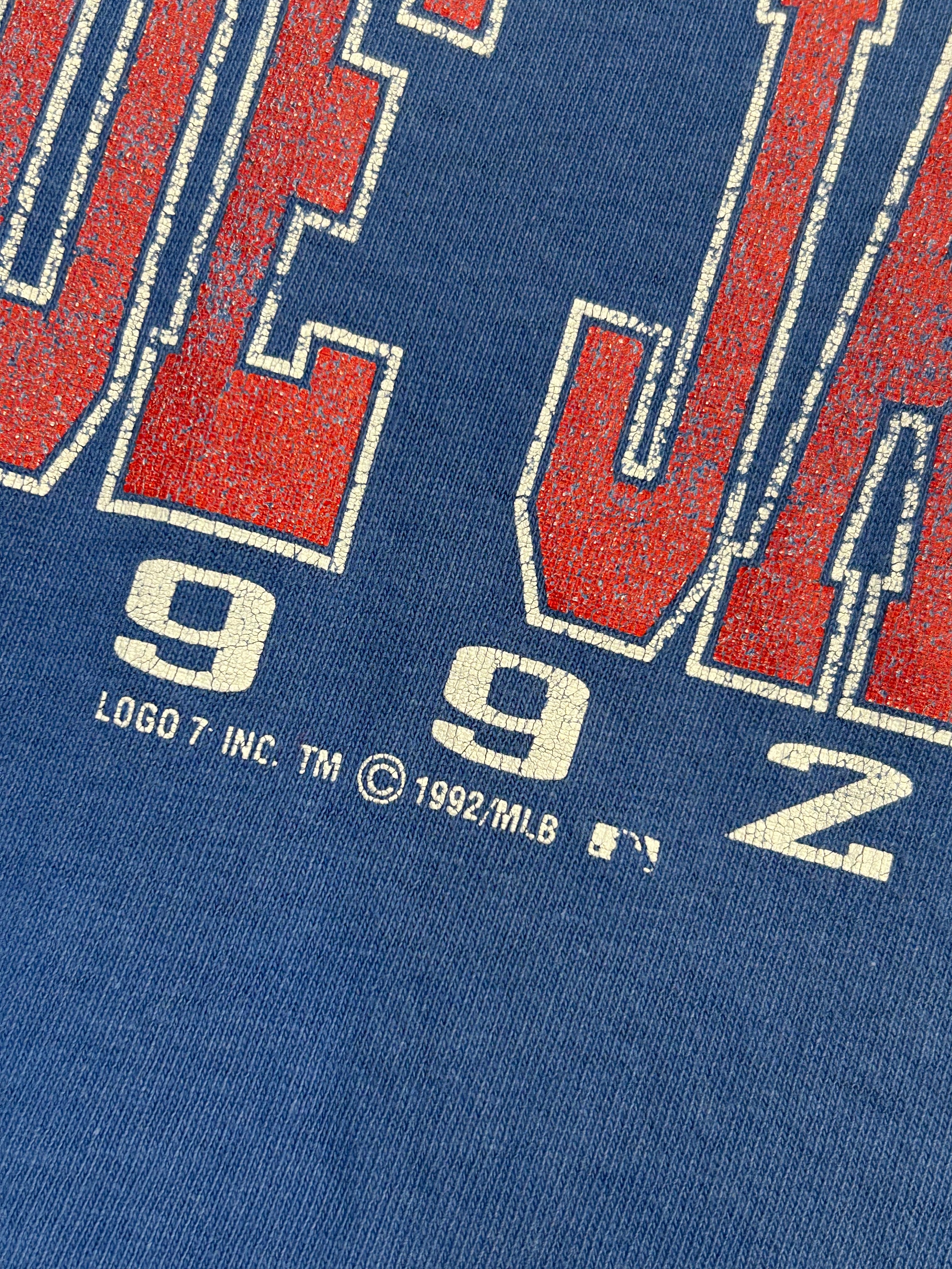 Vintage 1992 MLB World Series Champions Toronto Blue Jays