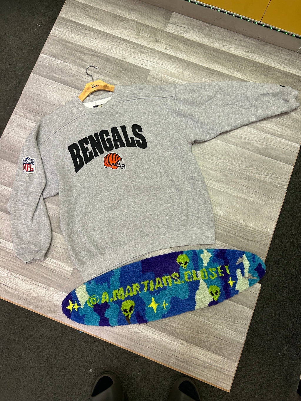 Y2K Vintage 2000s Cincinnati Bengals  Crewneck