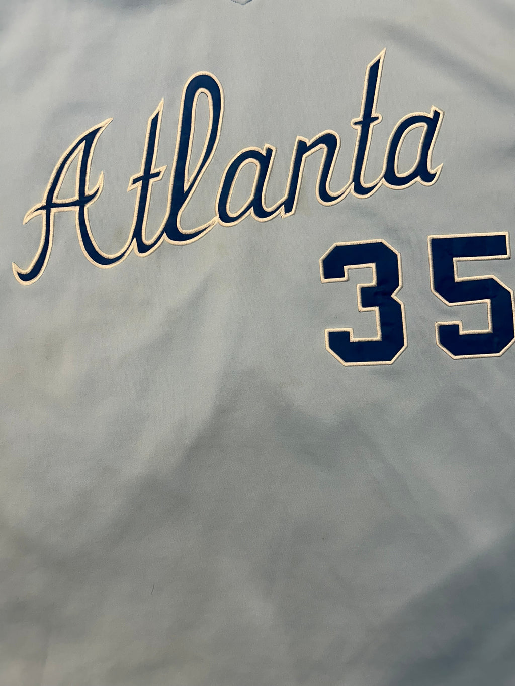 Vintage 90s Phil Niekro Atlanta  Braves Mitchell & Ness Jersey Jurgella Collection