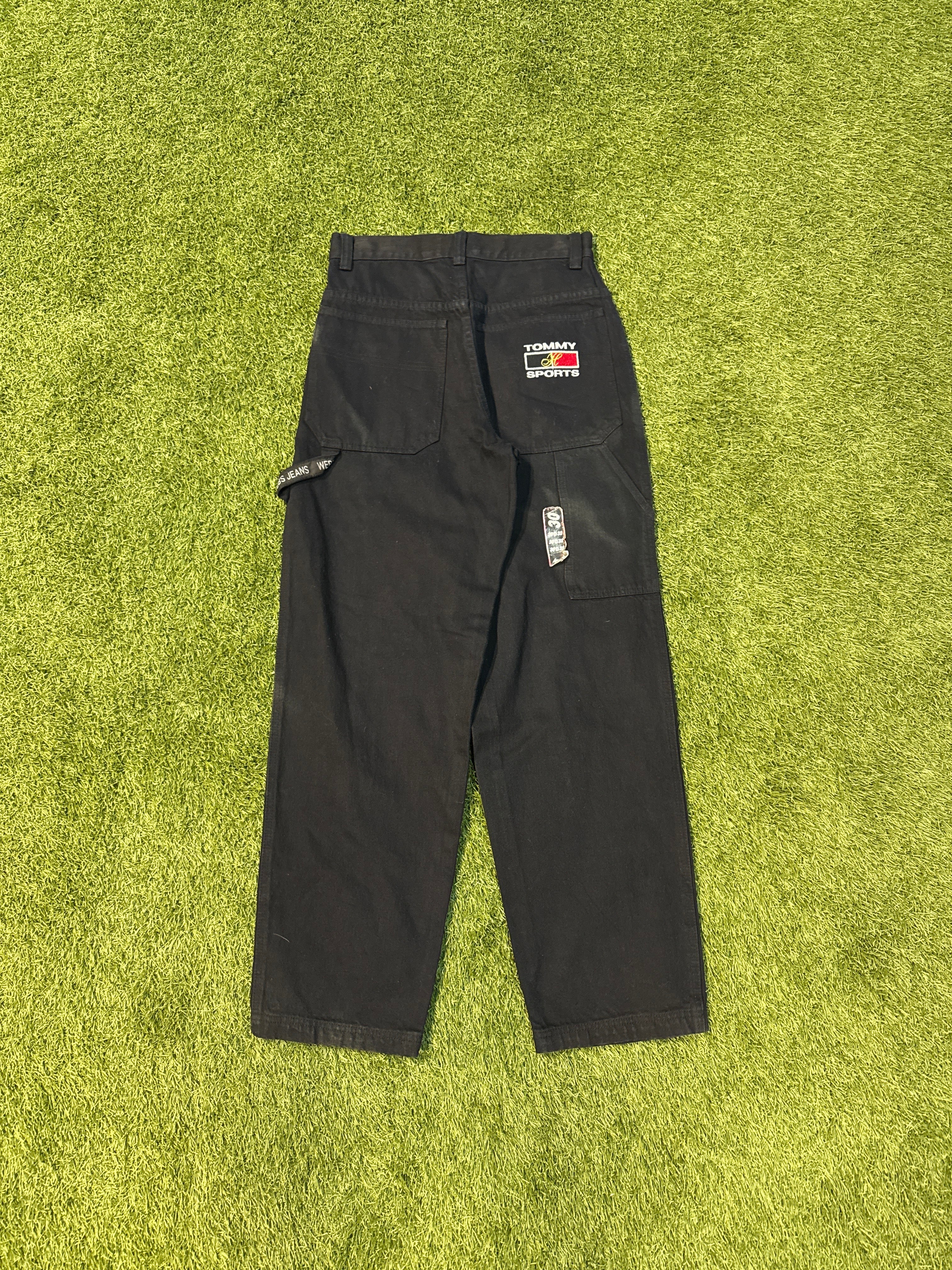 VNTG 90’S DEADSTOCK “TOMMY SPORT” BOOTLEG CARPTER PANTS