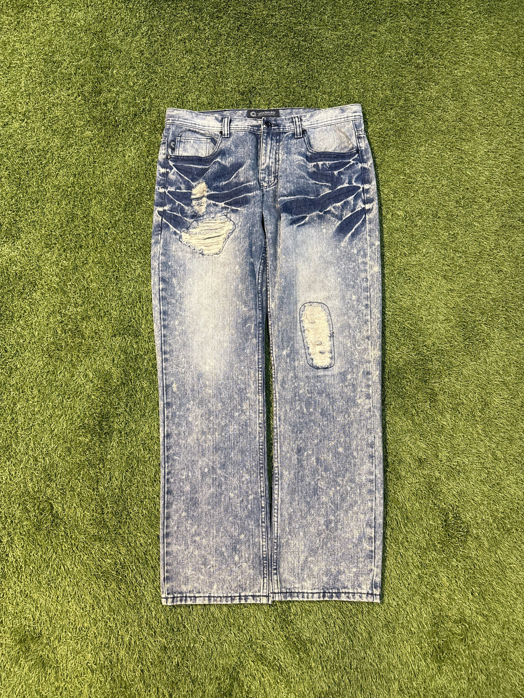 Y2K “AKADEMIKS” DENIM