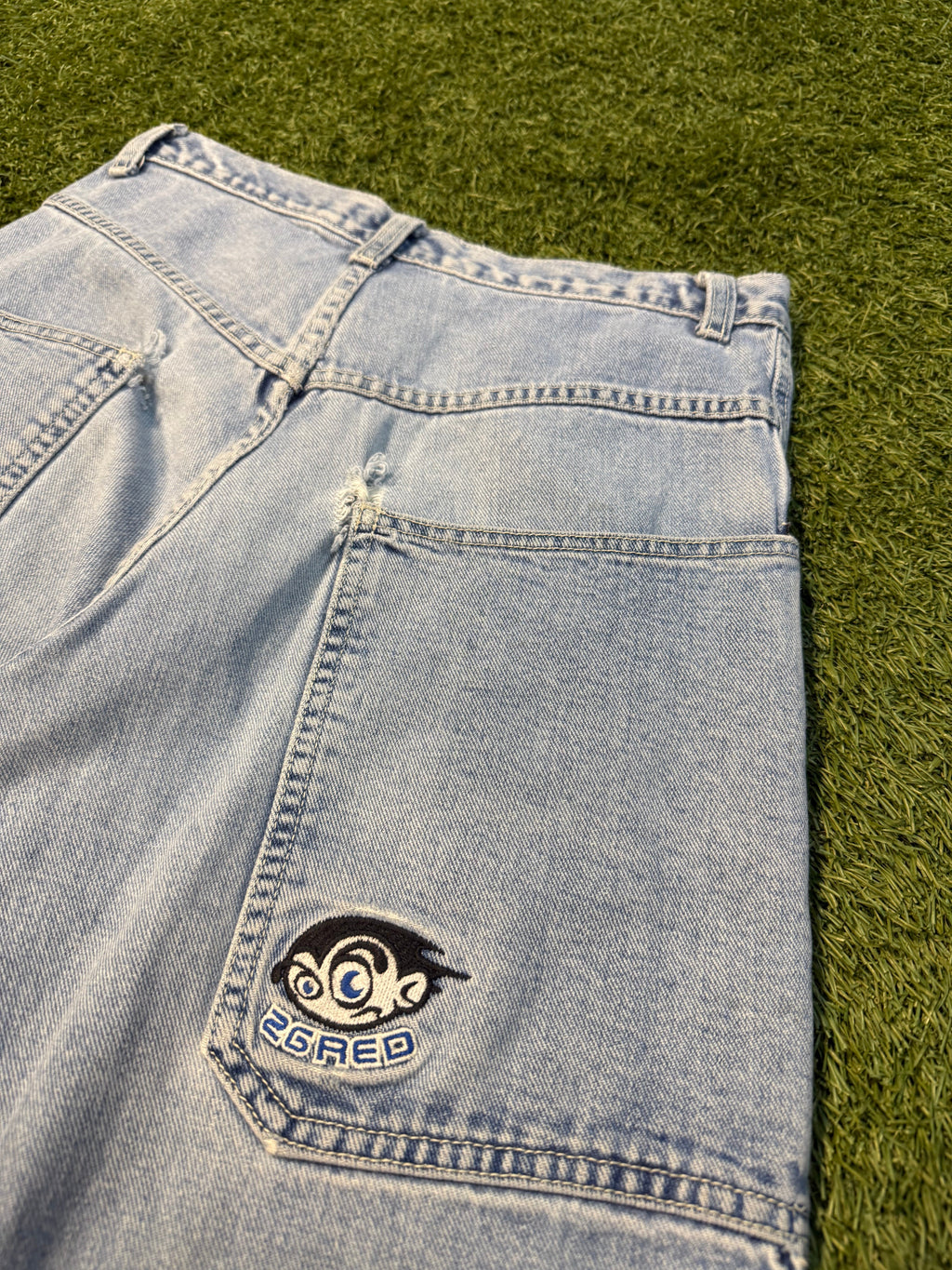 Y2K “26 RED” DENIM