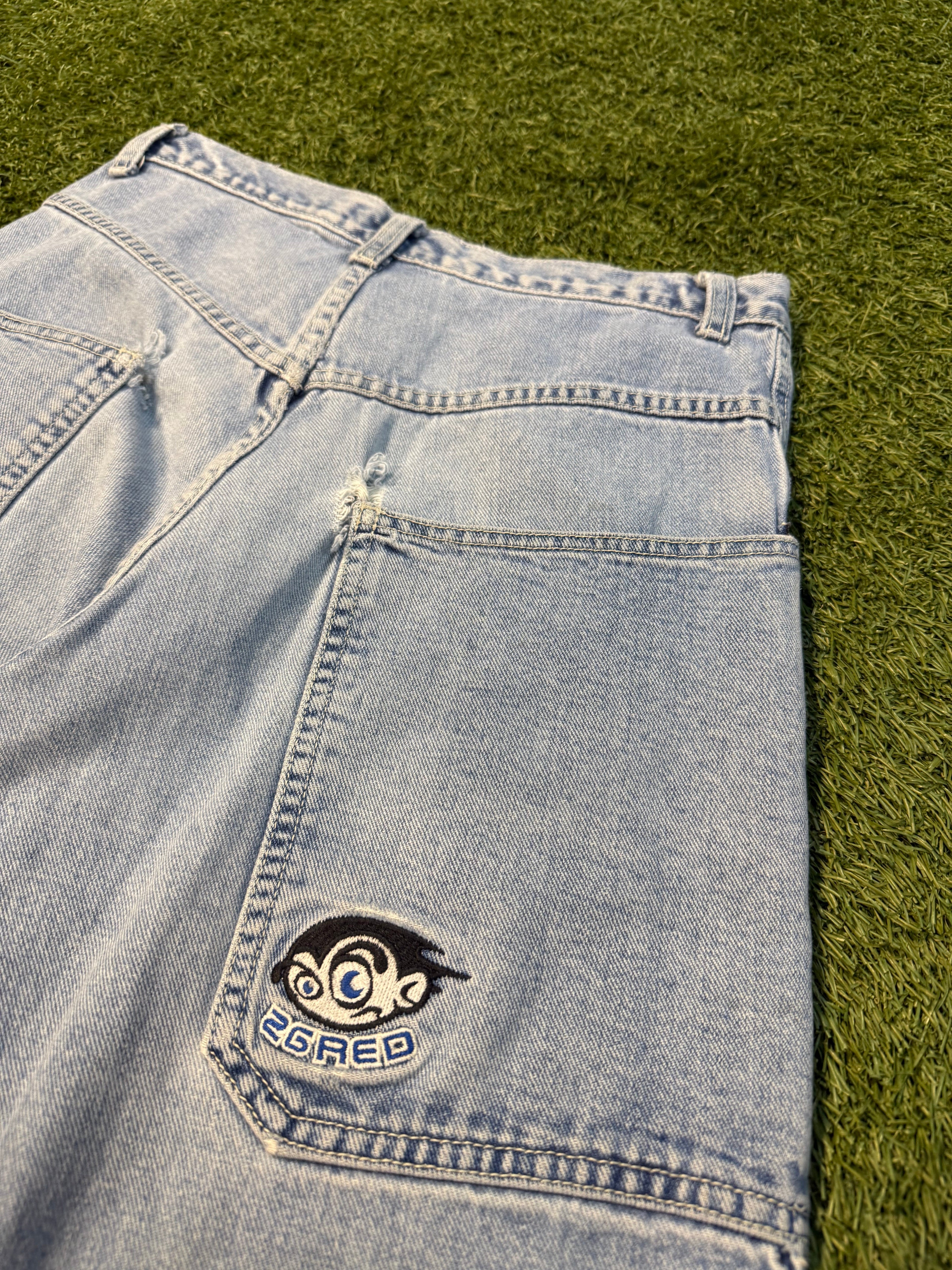 Y2K “26 RED” DENIM