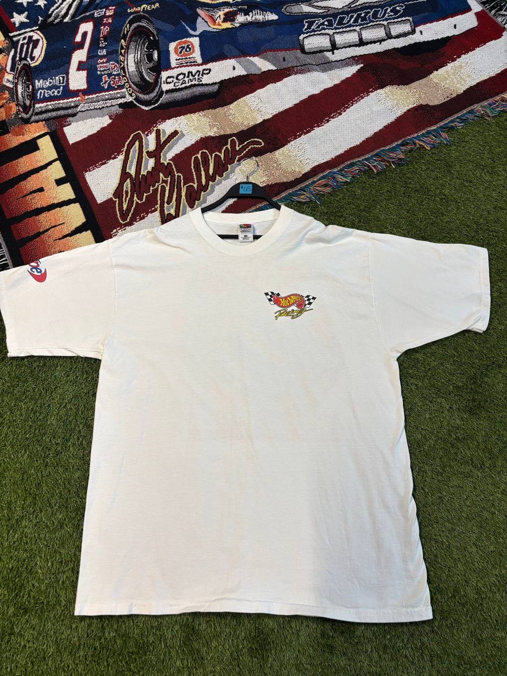 1997 Hot Wheels Mattel Racing #44 NASCAR T-Shirt Size XXL Fruit Of The Loom Lofteez Tag