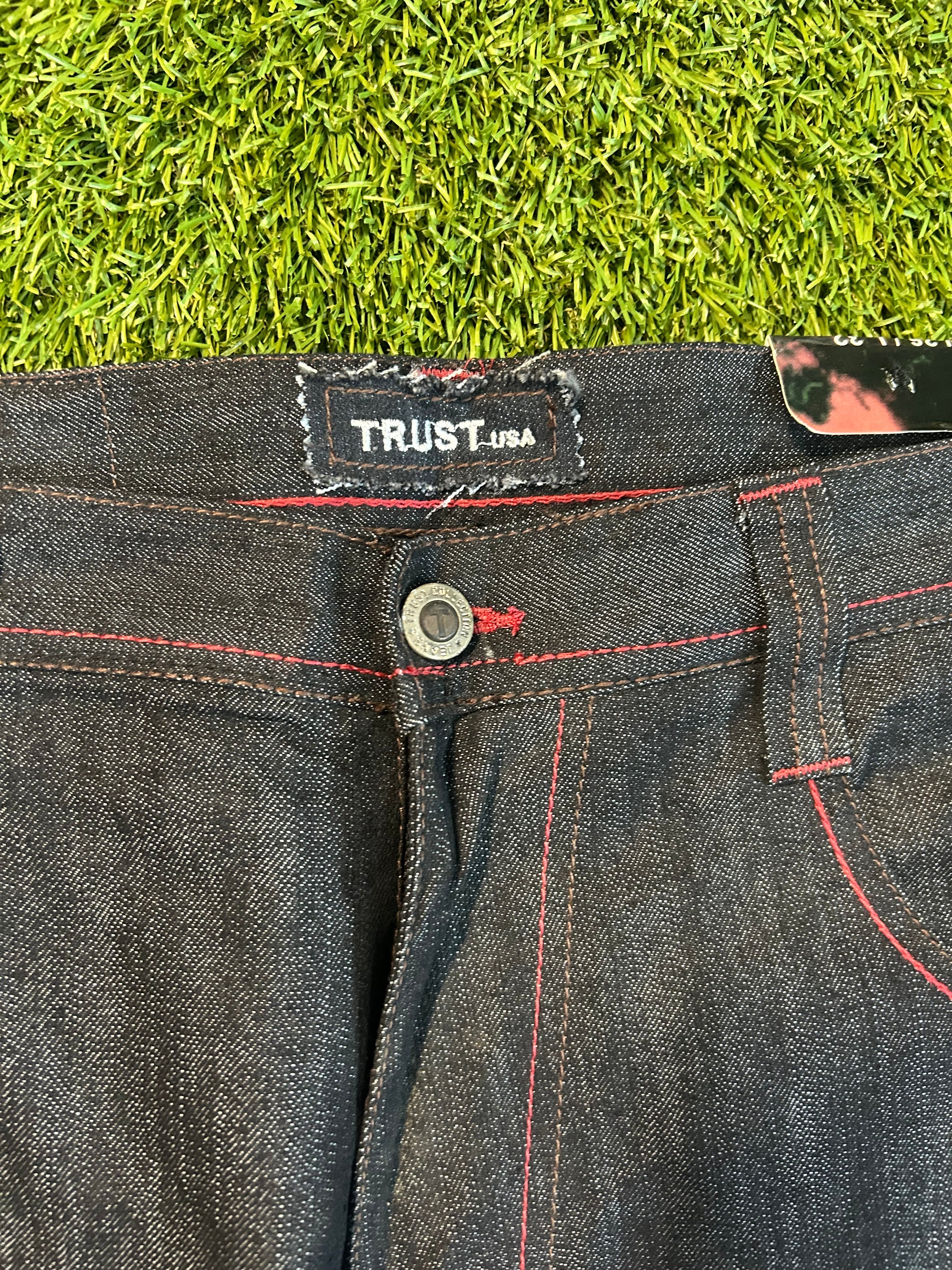 Y2K Golden Eagle Affliction Style Denim Jeans