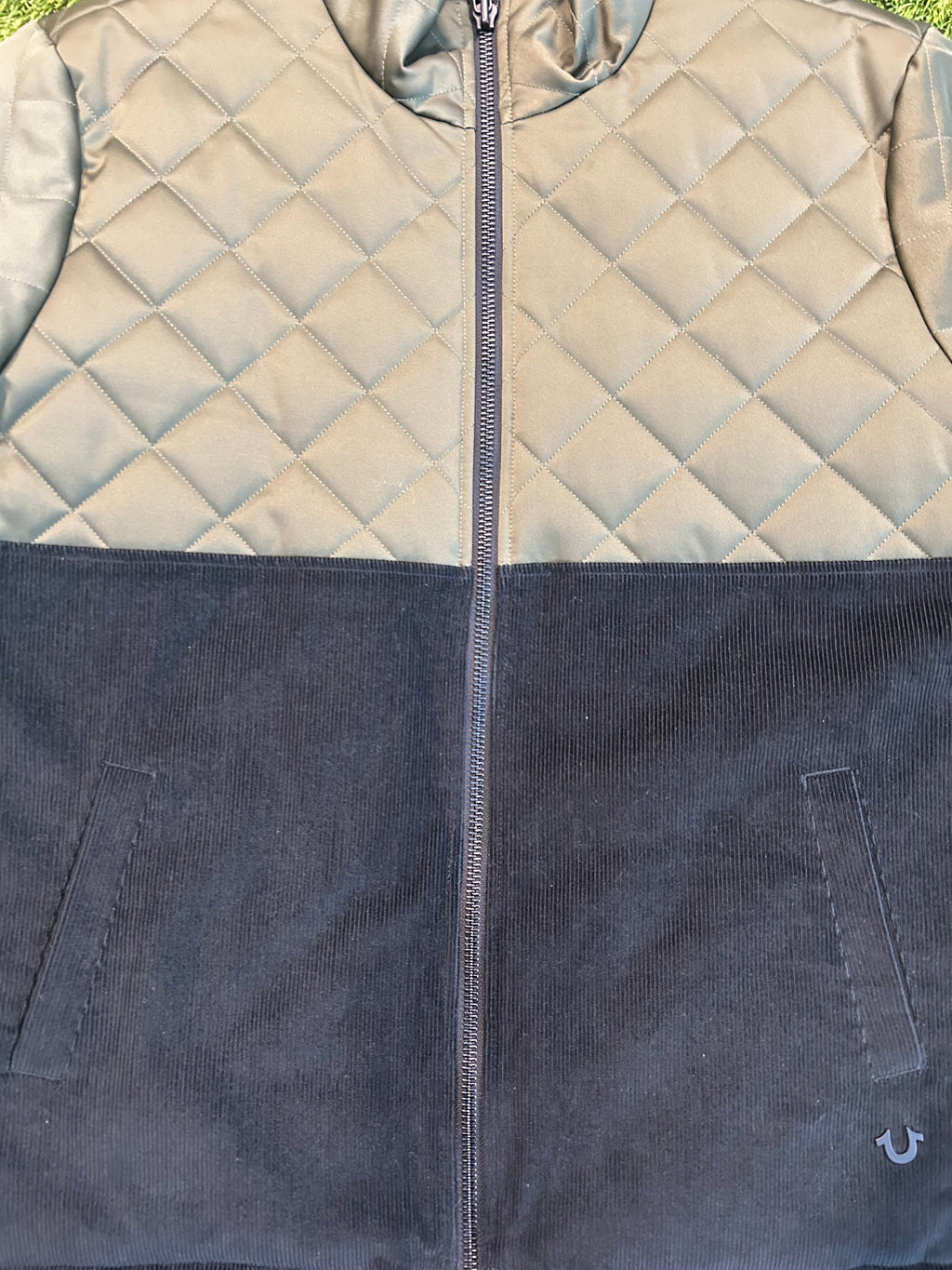 True Religion Quilted Corduroy Jacket