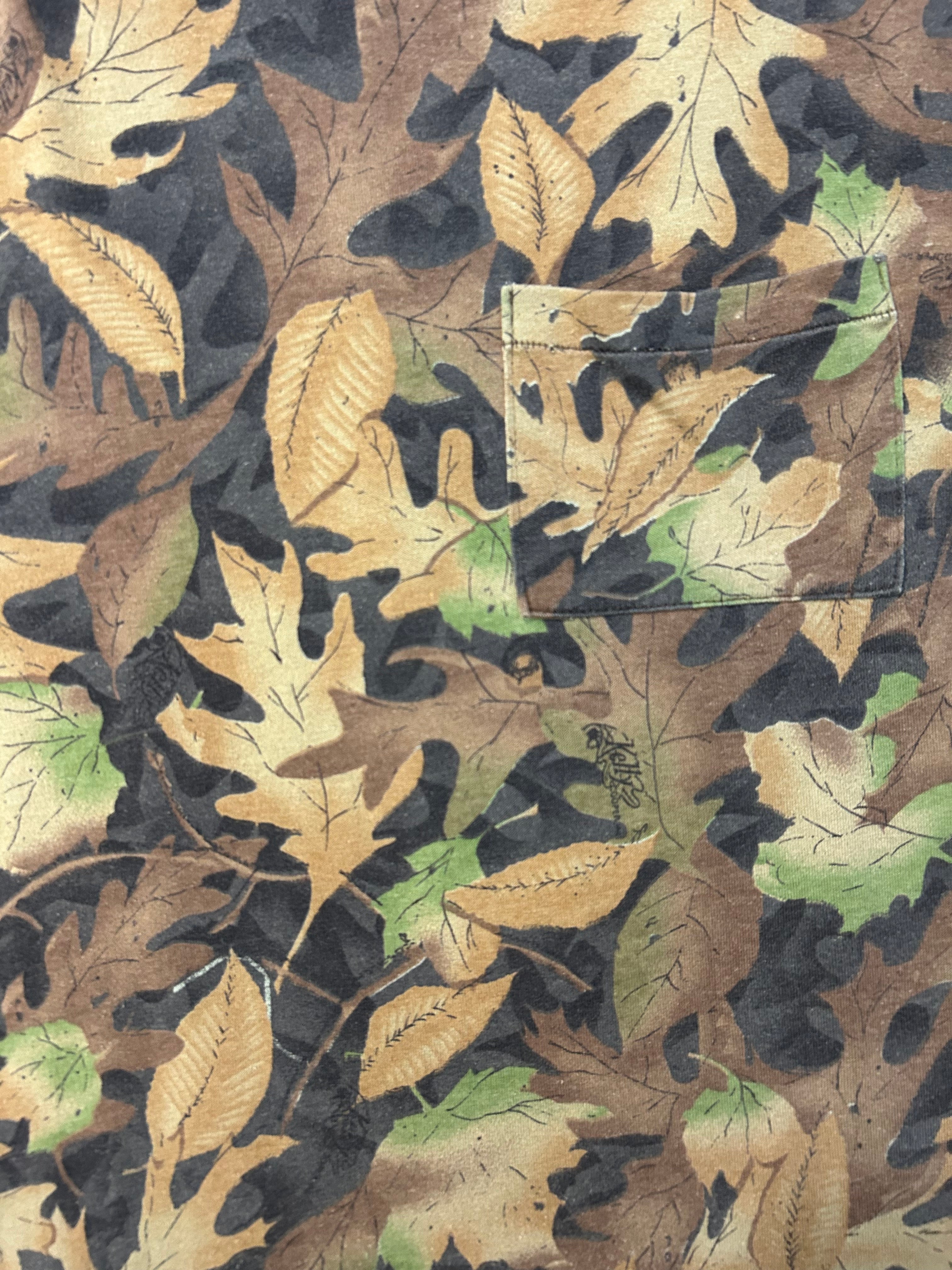 Vintage Leaf Camo Pocket Tee