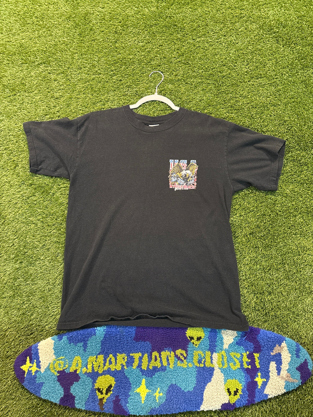 Myrtle beach Men’s black tee