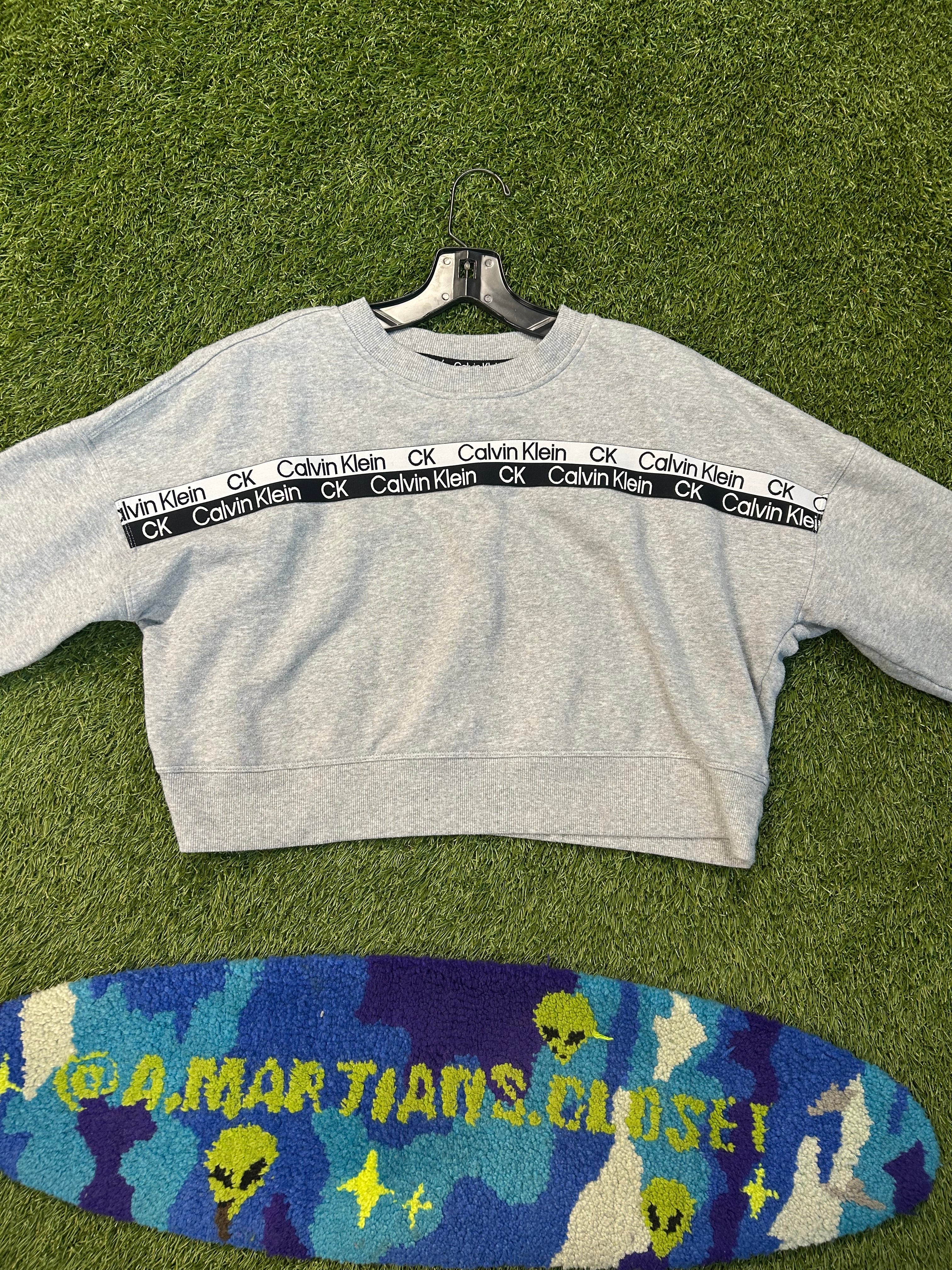 Women’s Calvin Klein Crewneck Crop Top