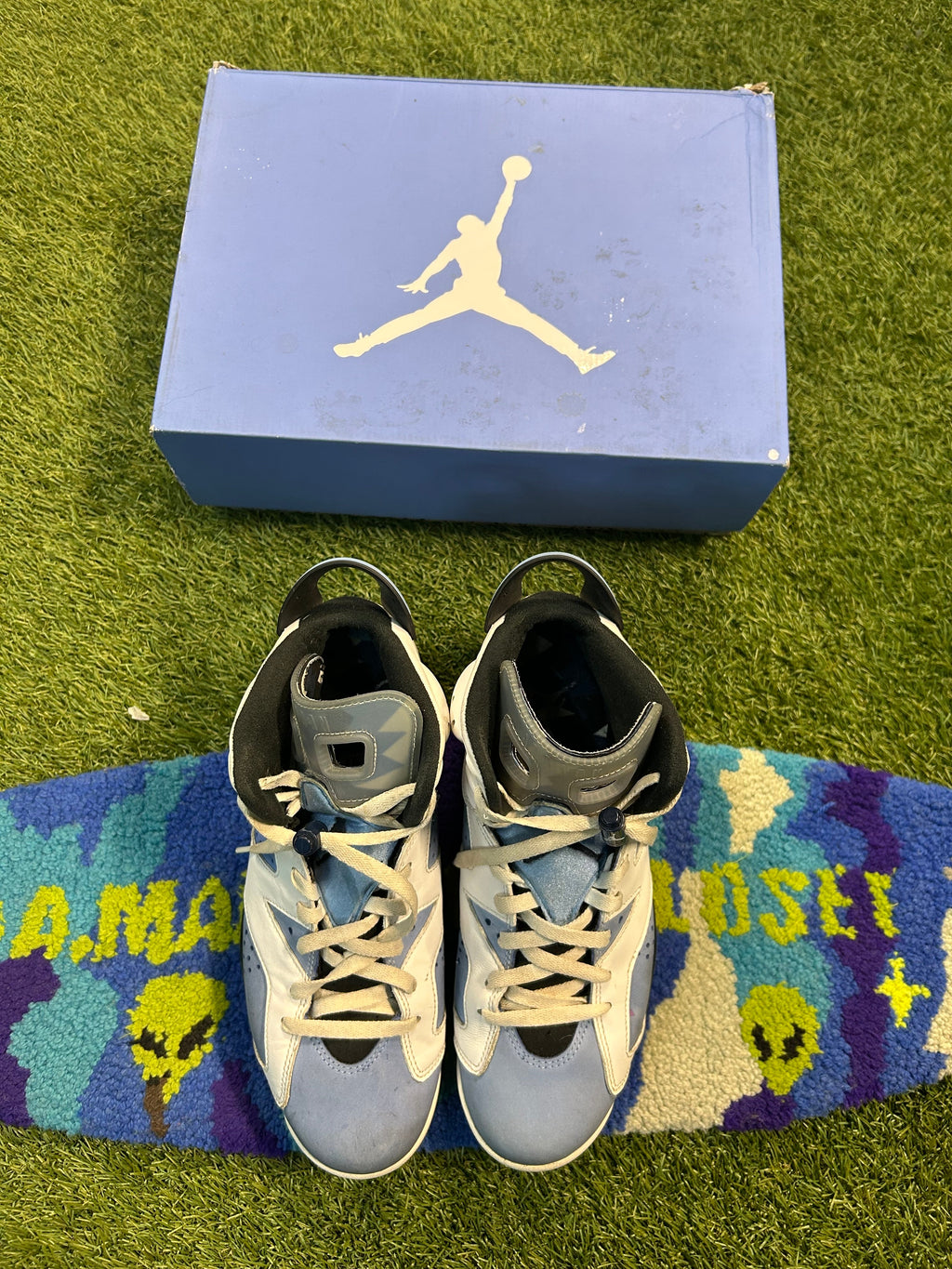 Jordan Retro 6 University Blue(Used)