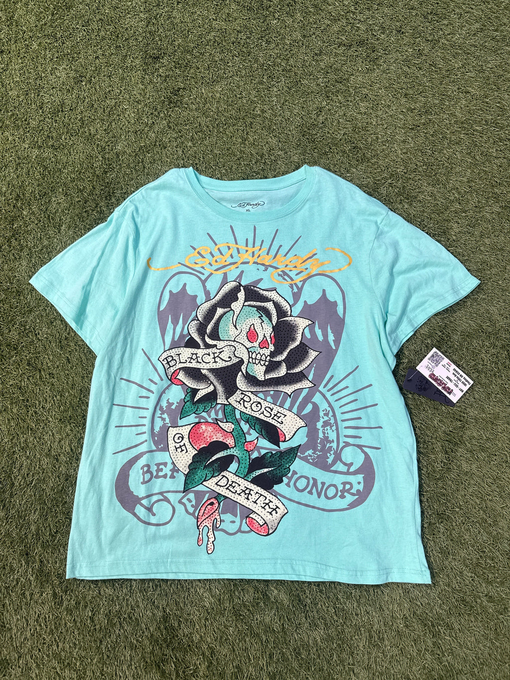 MODERN “ED HARDY” Y2K tee