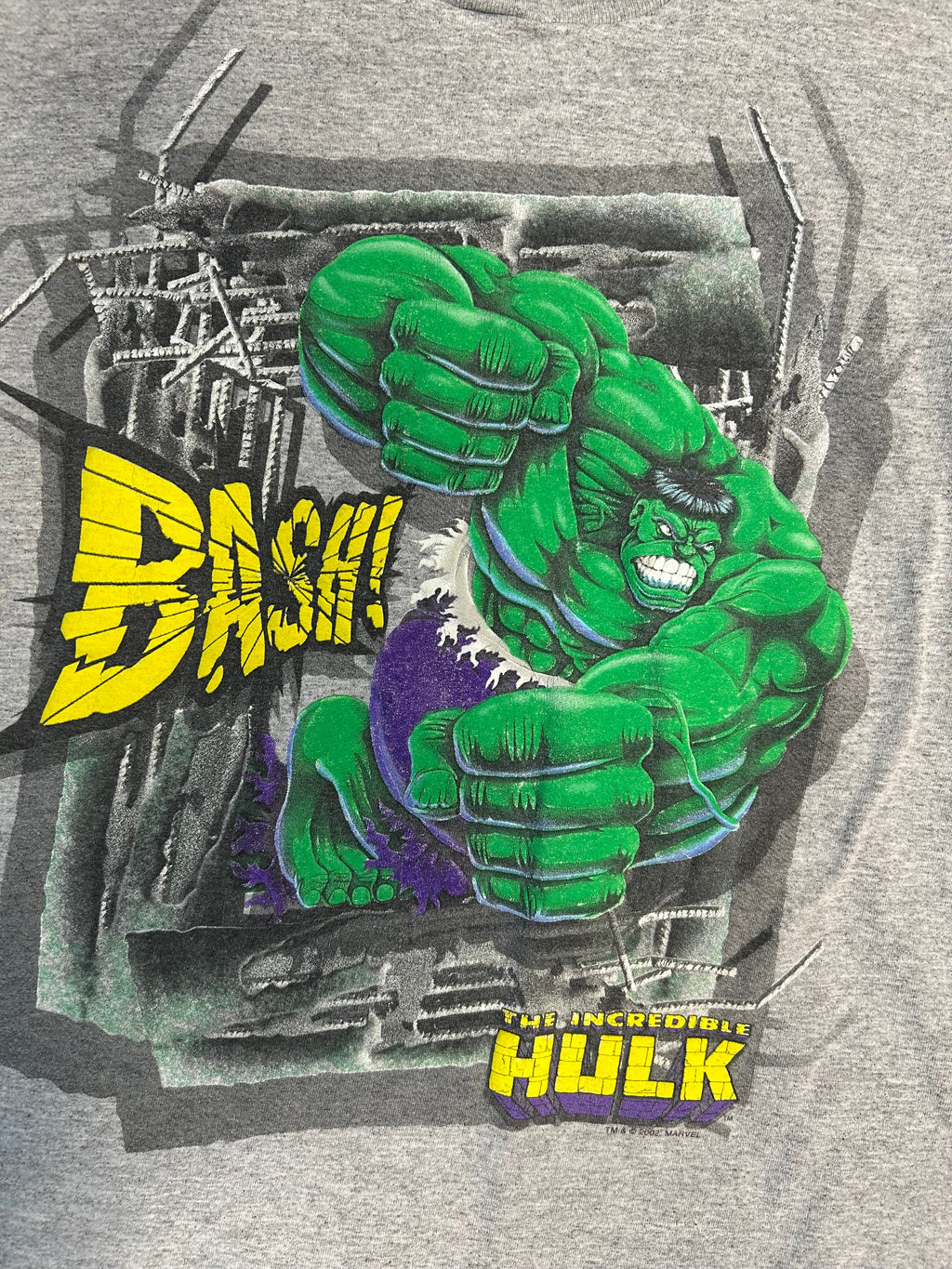 2002 The Incredible Hulk Big Graphic Tee