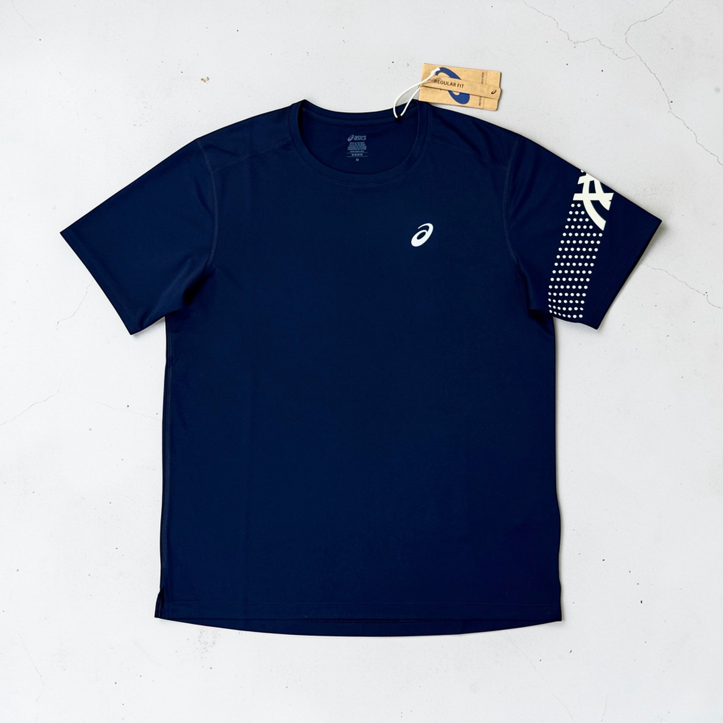ASICS ICON T-SHIRT - NAVY BLUE (Japan sizing)