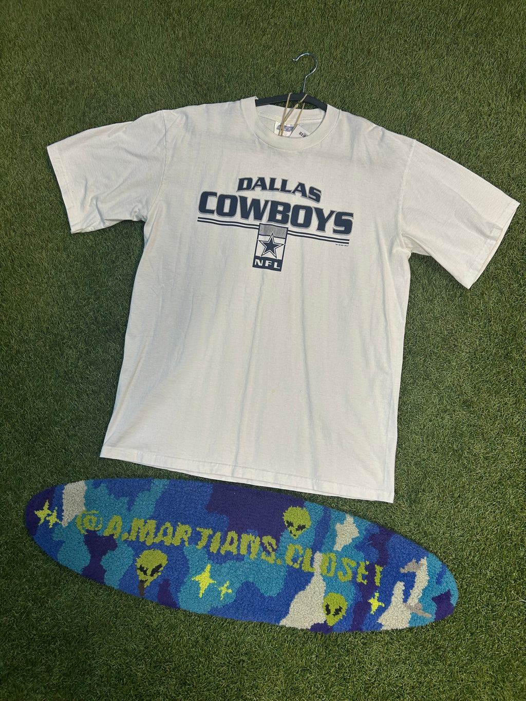 2001 Dallas Cowboys Small Logo Tee