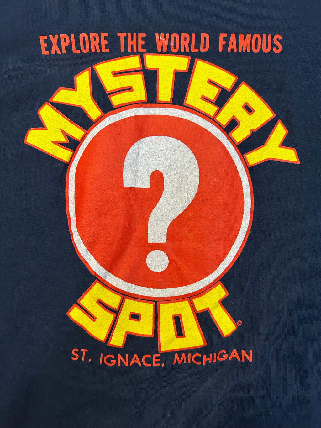 Y2K Explore The World Famous Mystery Spot Travel Tee