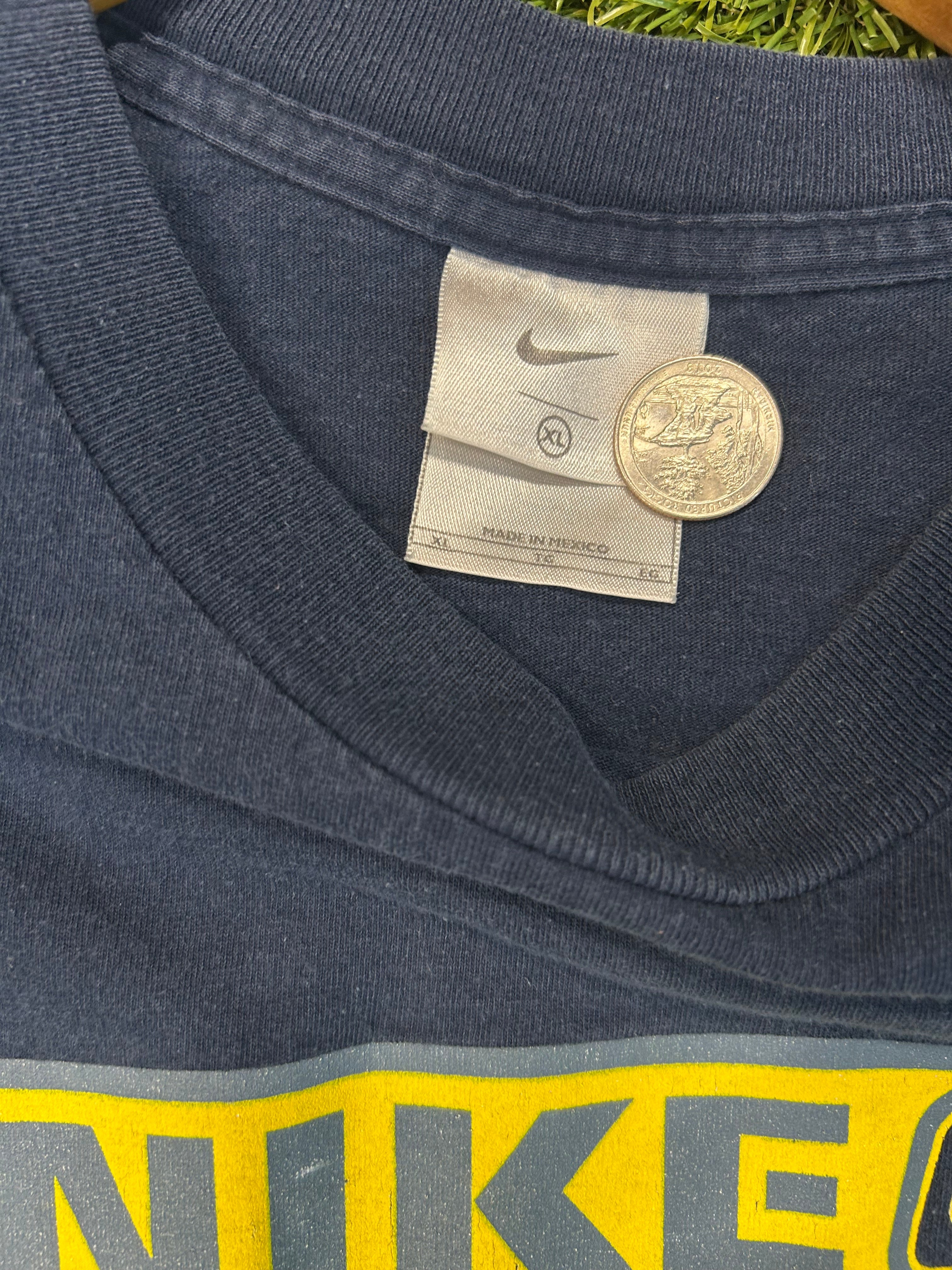 Y2K Nike Long Sleeve Grey Tag