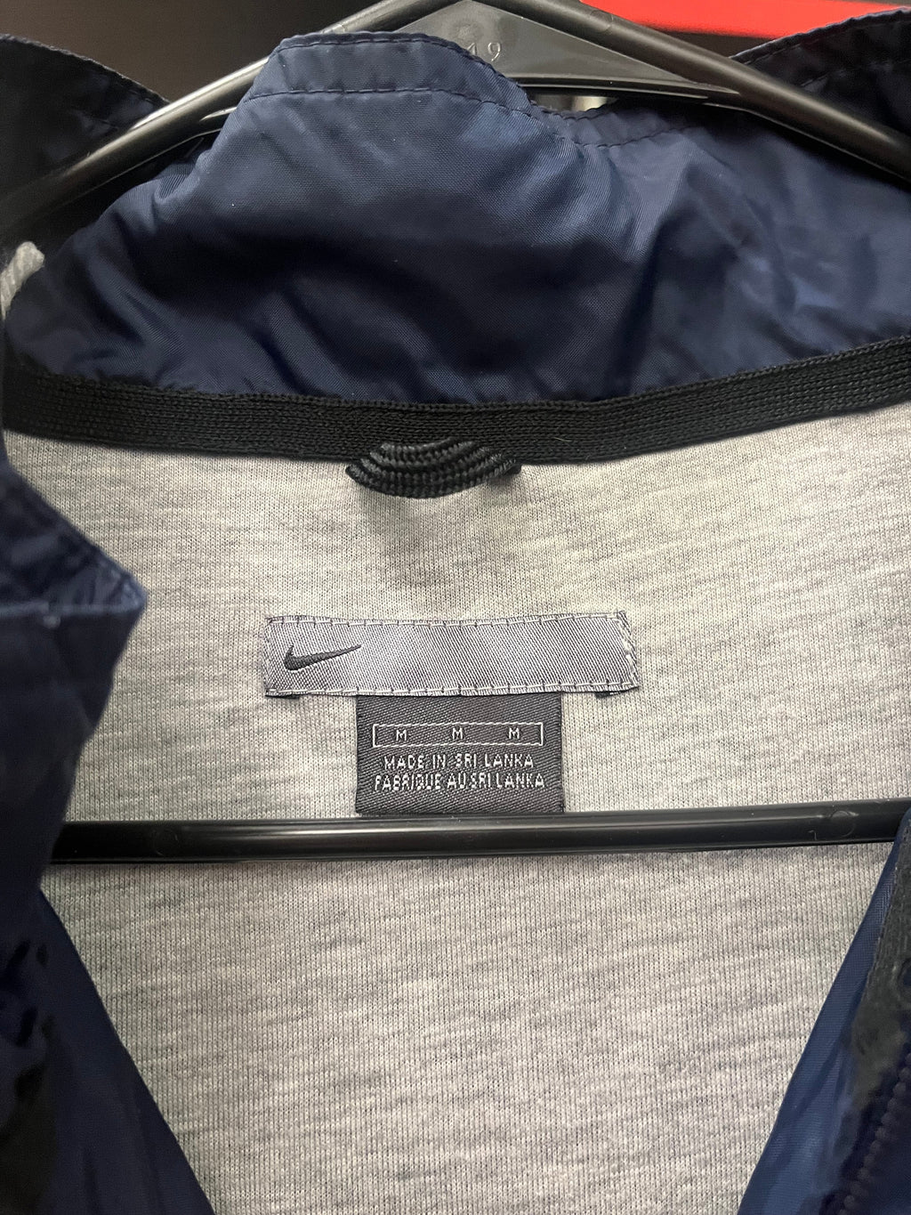 Vintage Y2K Nike Grey Tag Windbreaker Size M