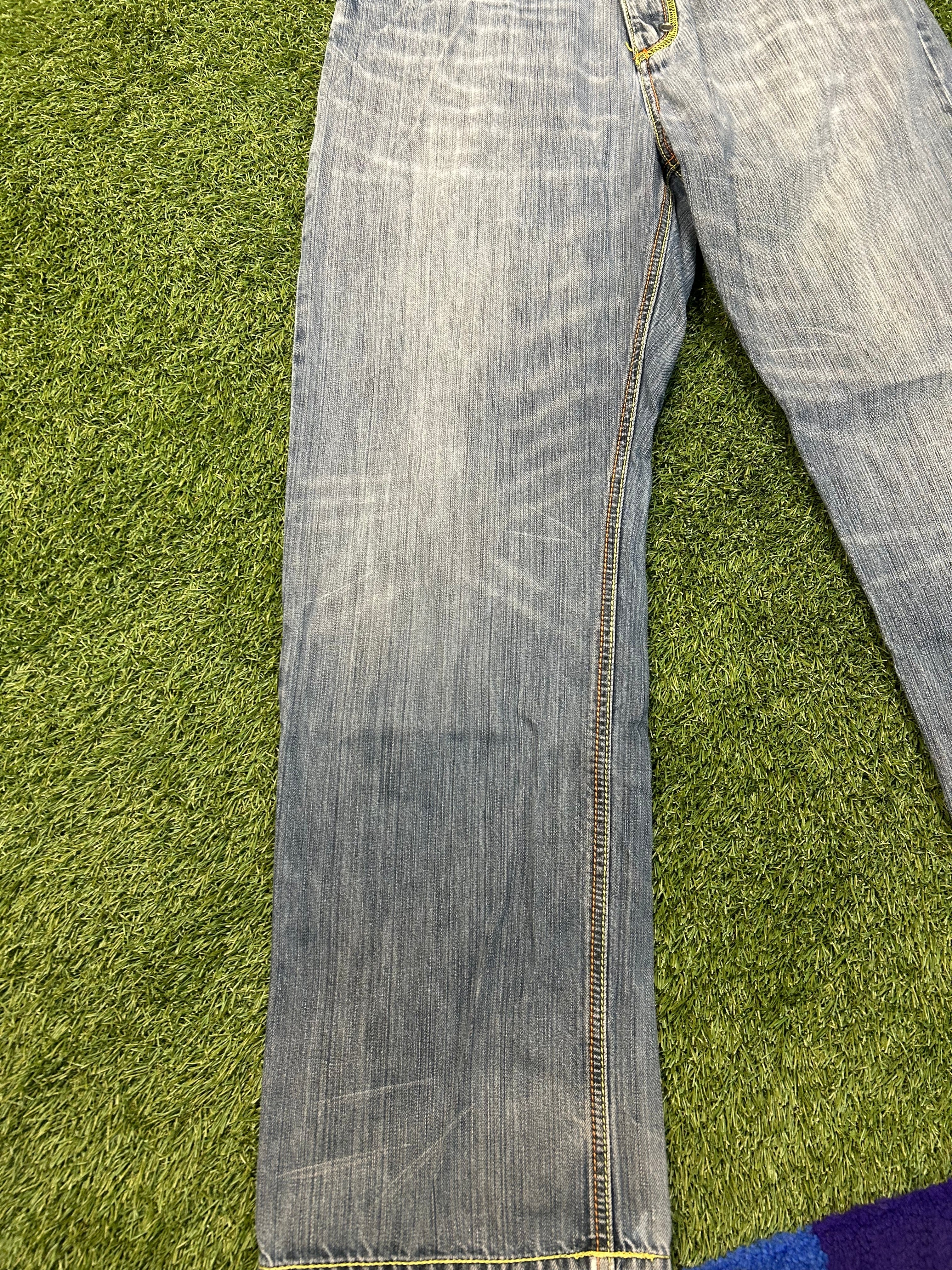 Y2K Coogi Multi Color Big G Jeans